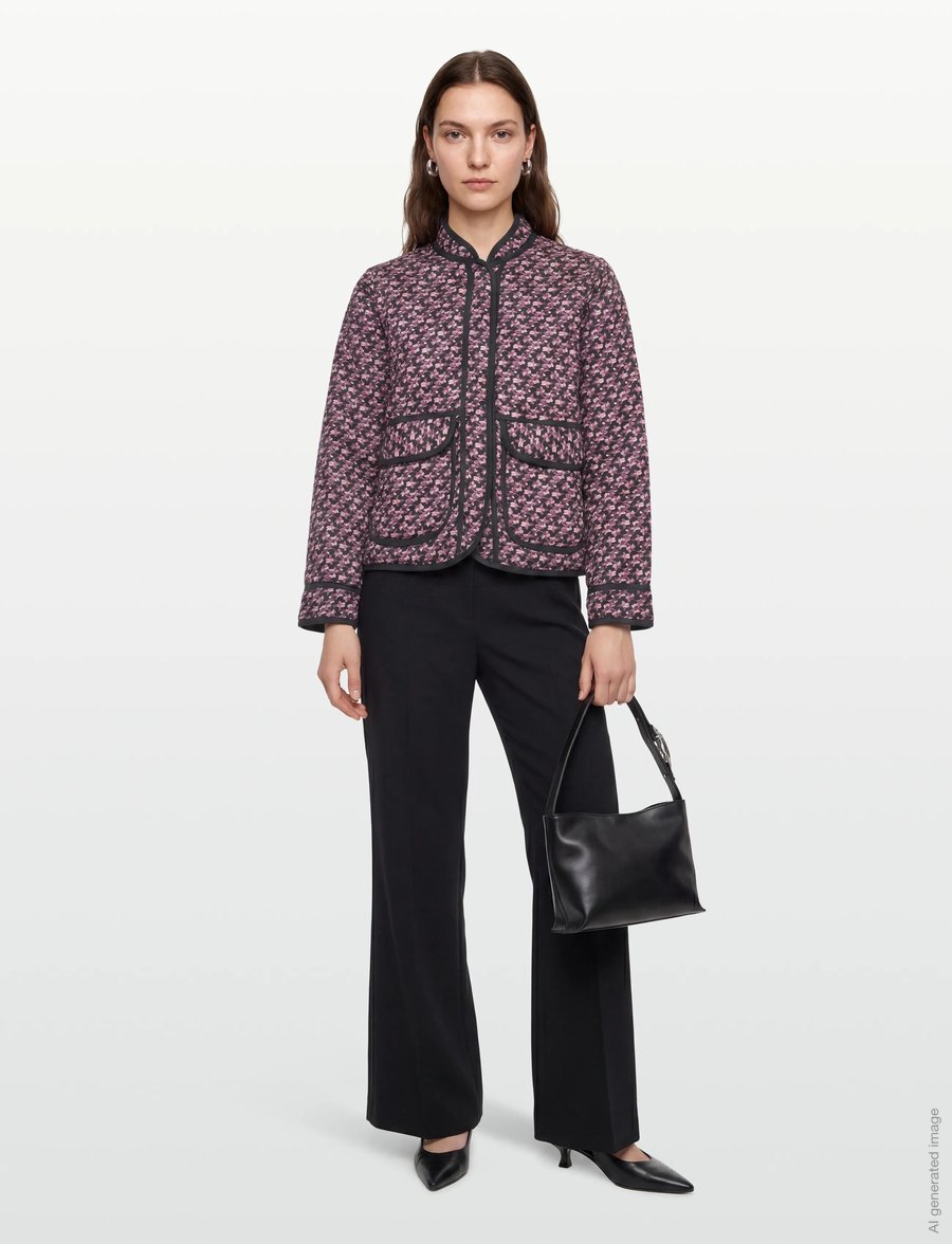 Lollys Laundry - SimonLL Jacket LS - vårjackor - flower print - 0