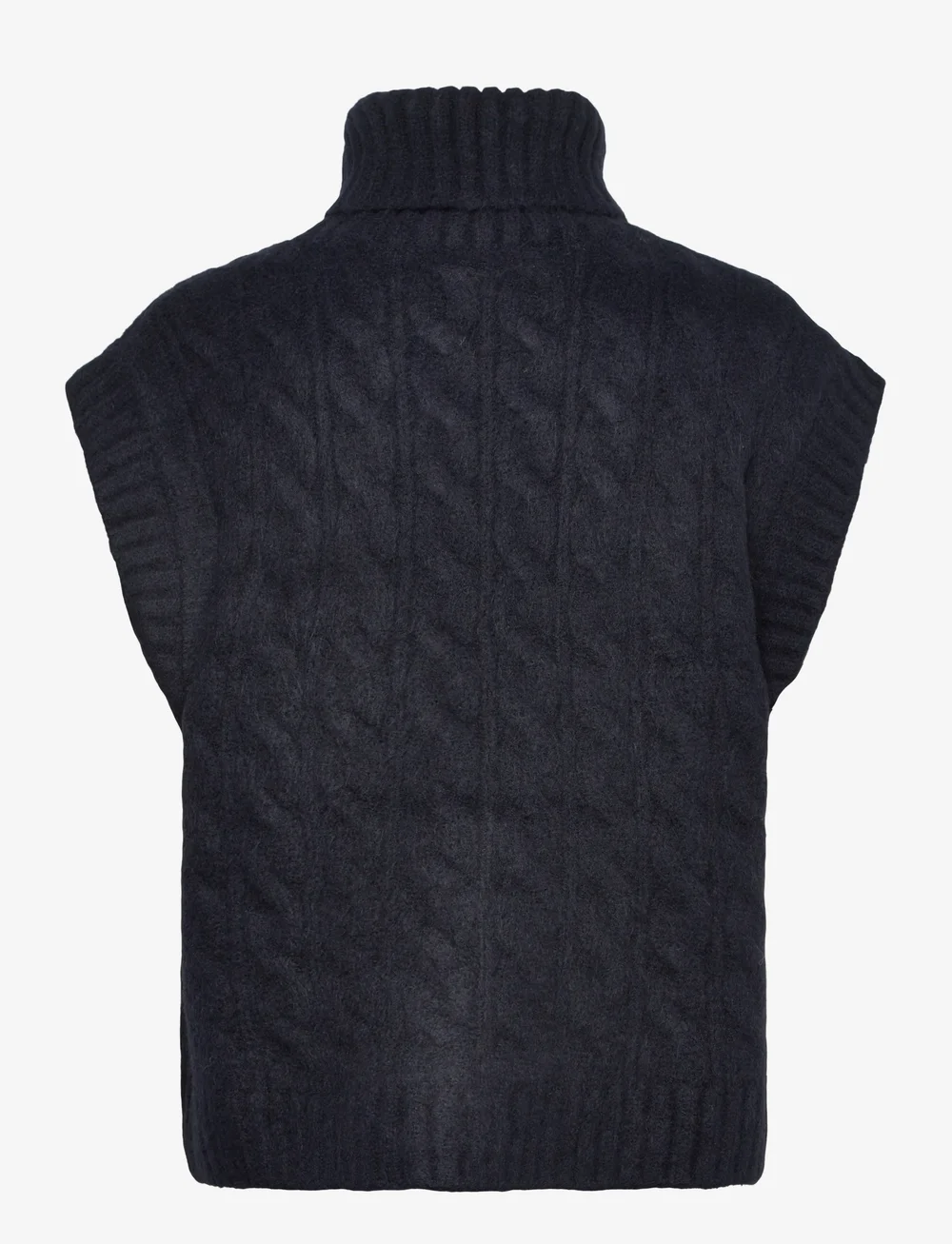 Lollys Laundry - FresnoLL Knit Vest SL - gestrickte westen - dark blue - 1