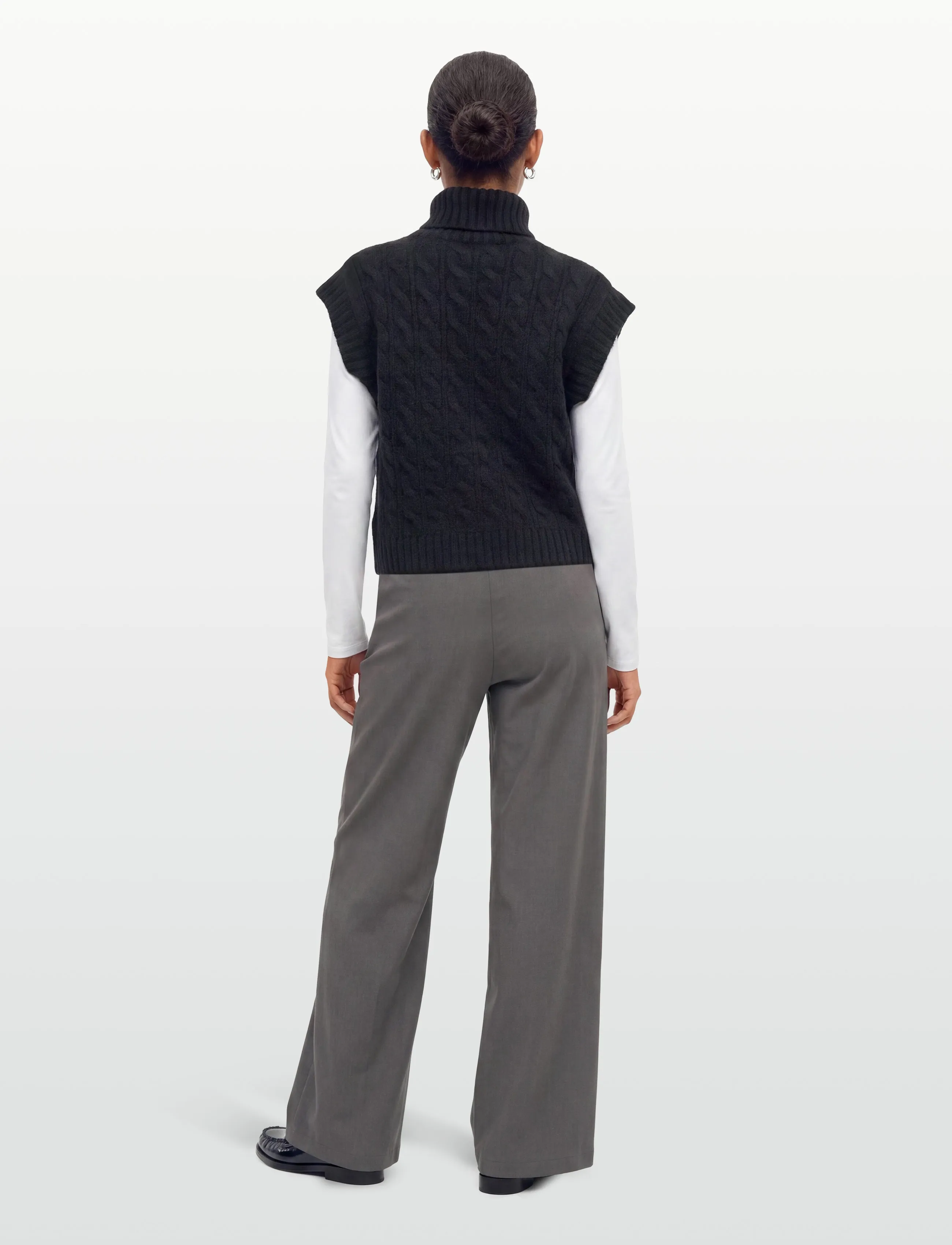 Lollys Laundry - FresnoLL Knit Vest SL - strikveste - dark blue - 4