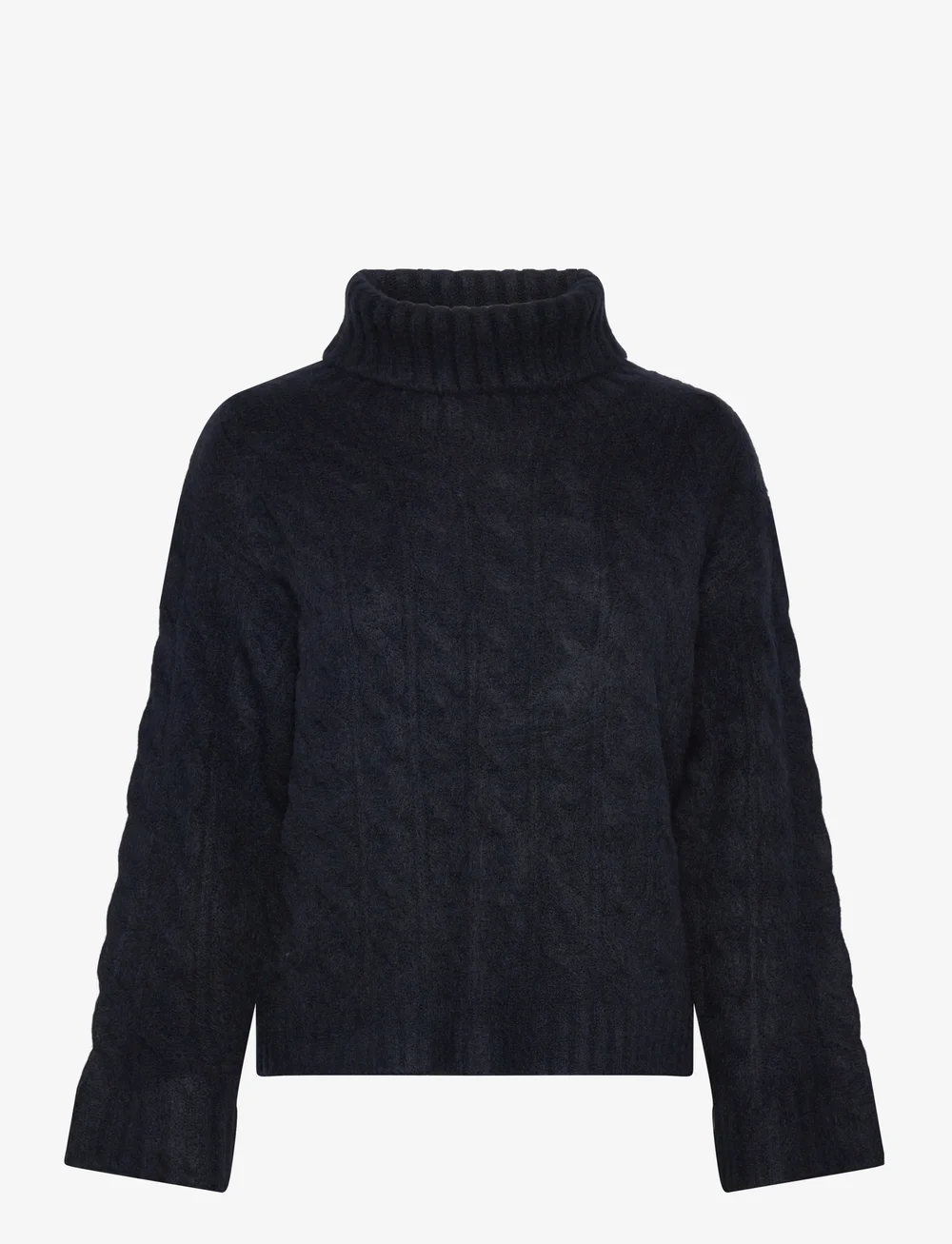 Lollys Laundry - ResnoLL Knit Jumper LS - polotröjor - dark blue - 0