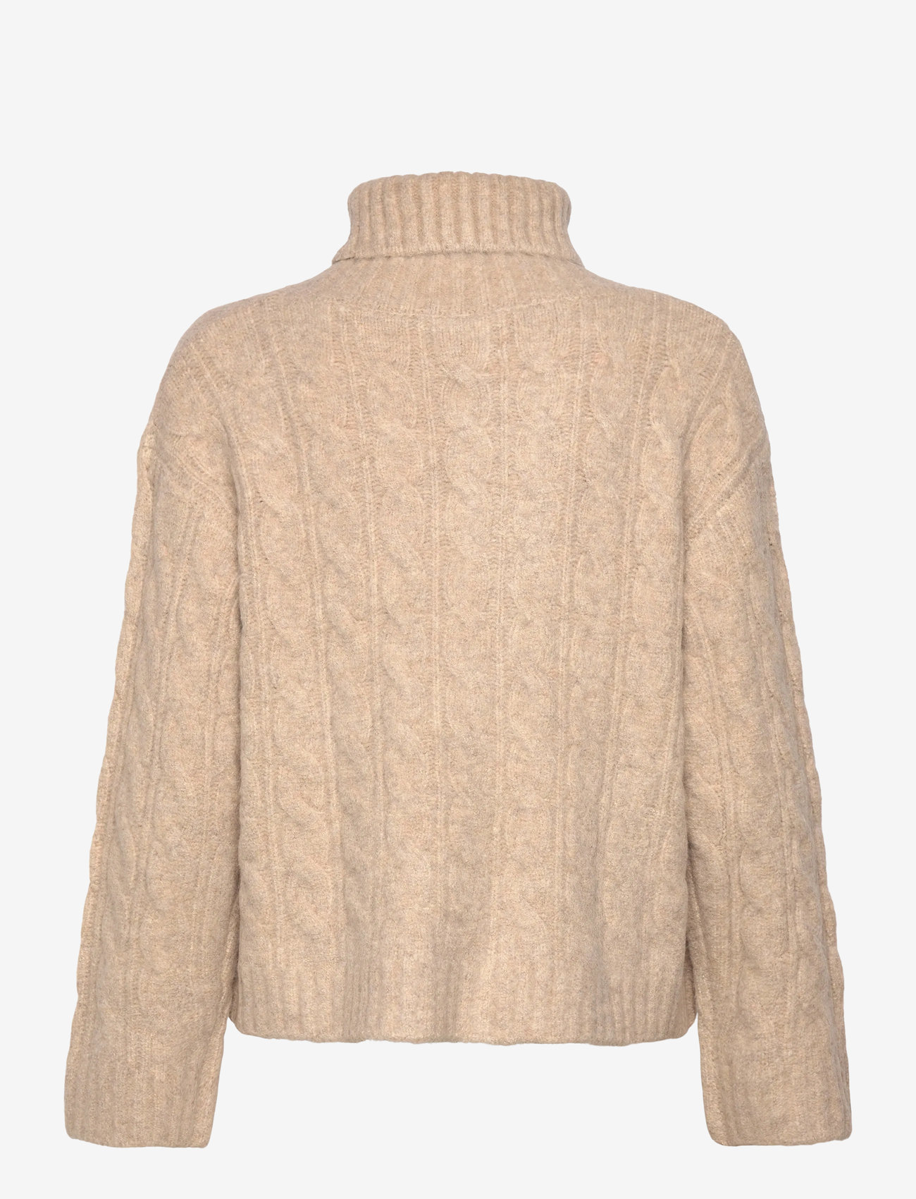 Lollys Laundry - ResnoLL Knit Jumper LS - rullekraver - sand - 1