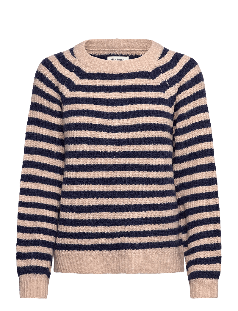Lollys Laundry - BinaLL Knit Jumper LS - sviitrid - dark blue - 0