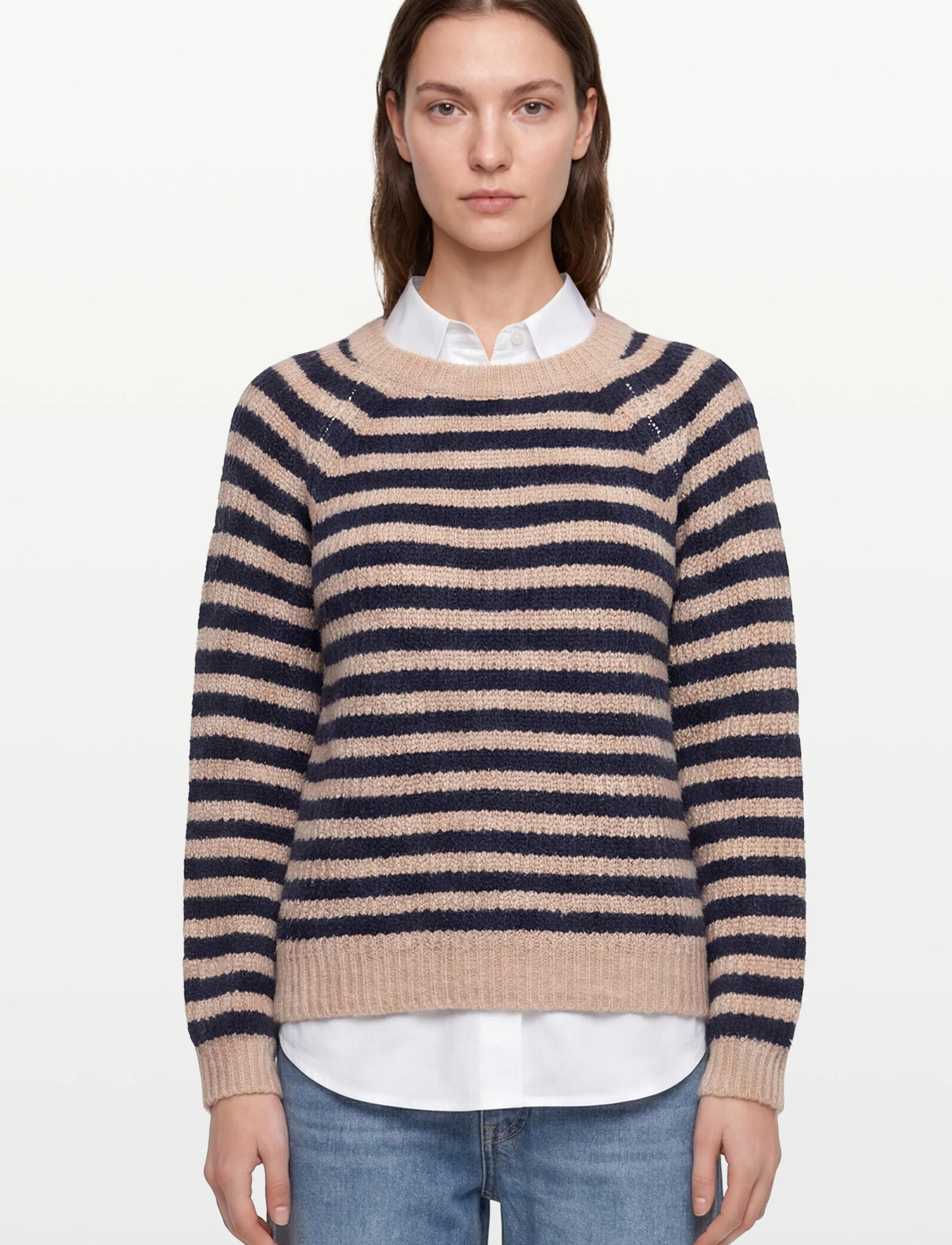Lollys Laundry - BinaLL Knit Jumper LS - trøjer - dark blue - 3