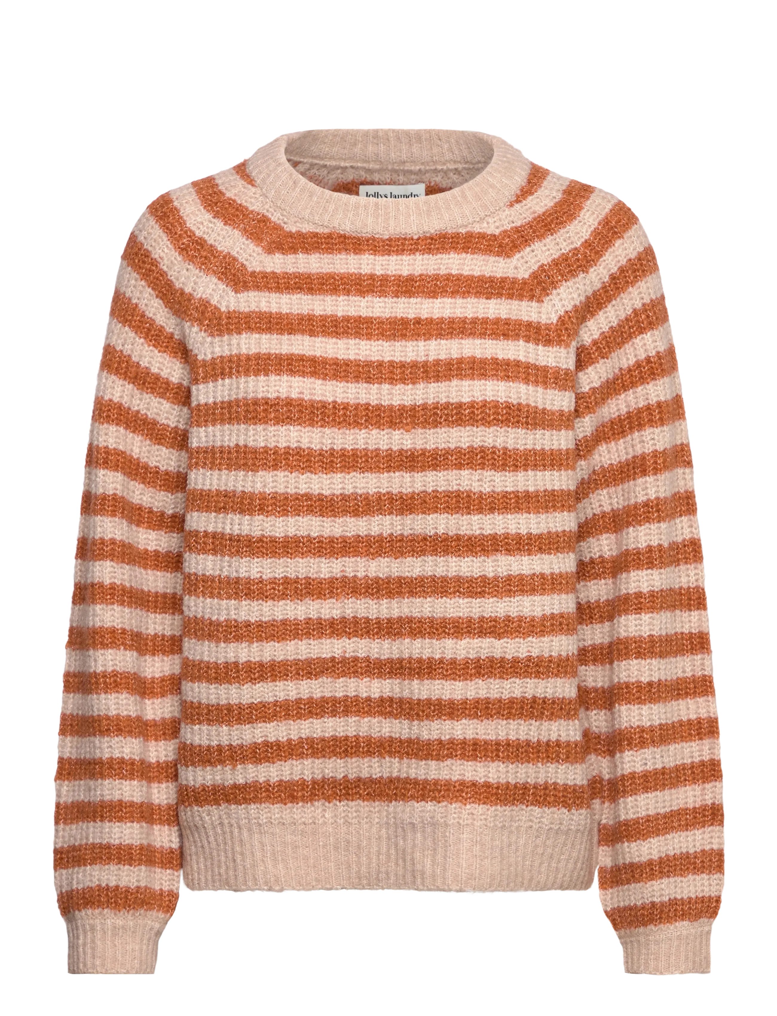 LOLLYS LAUNDRY Binall Knit Jumper Ls Orange - XS - Damen