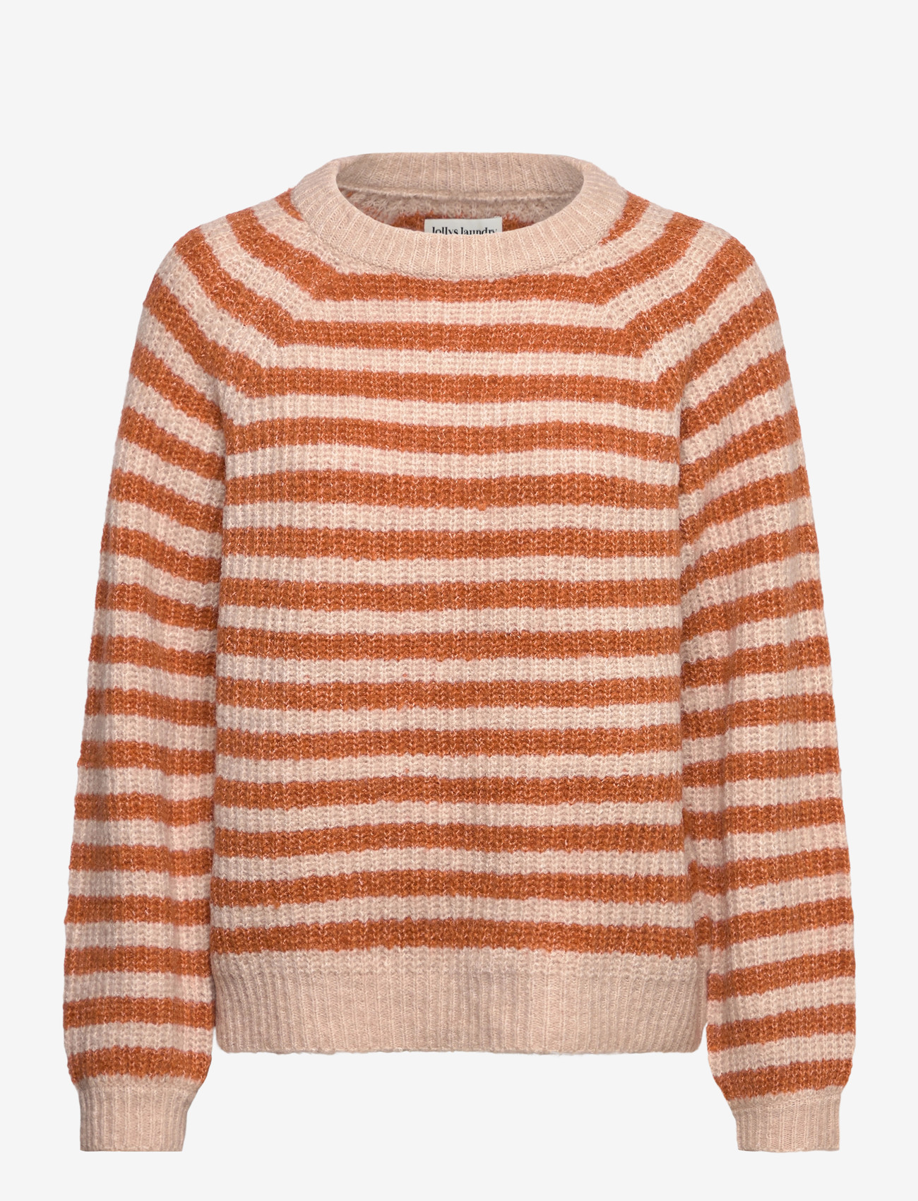 Lollys Laundry - BinaLL Knit Jumper LS - striktrøjer - rust - 1