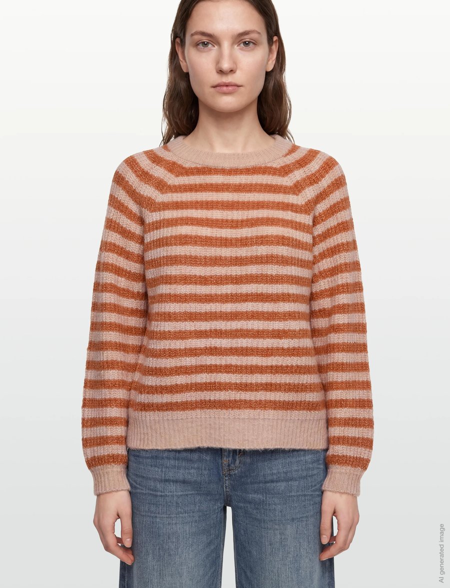 Lollys Laundry - BinaLL Knit Jumper LS - sviitrid - rust - 3