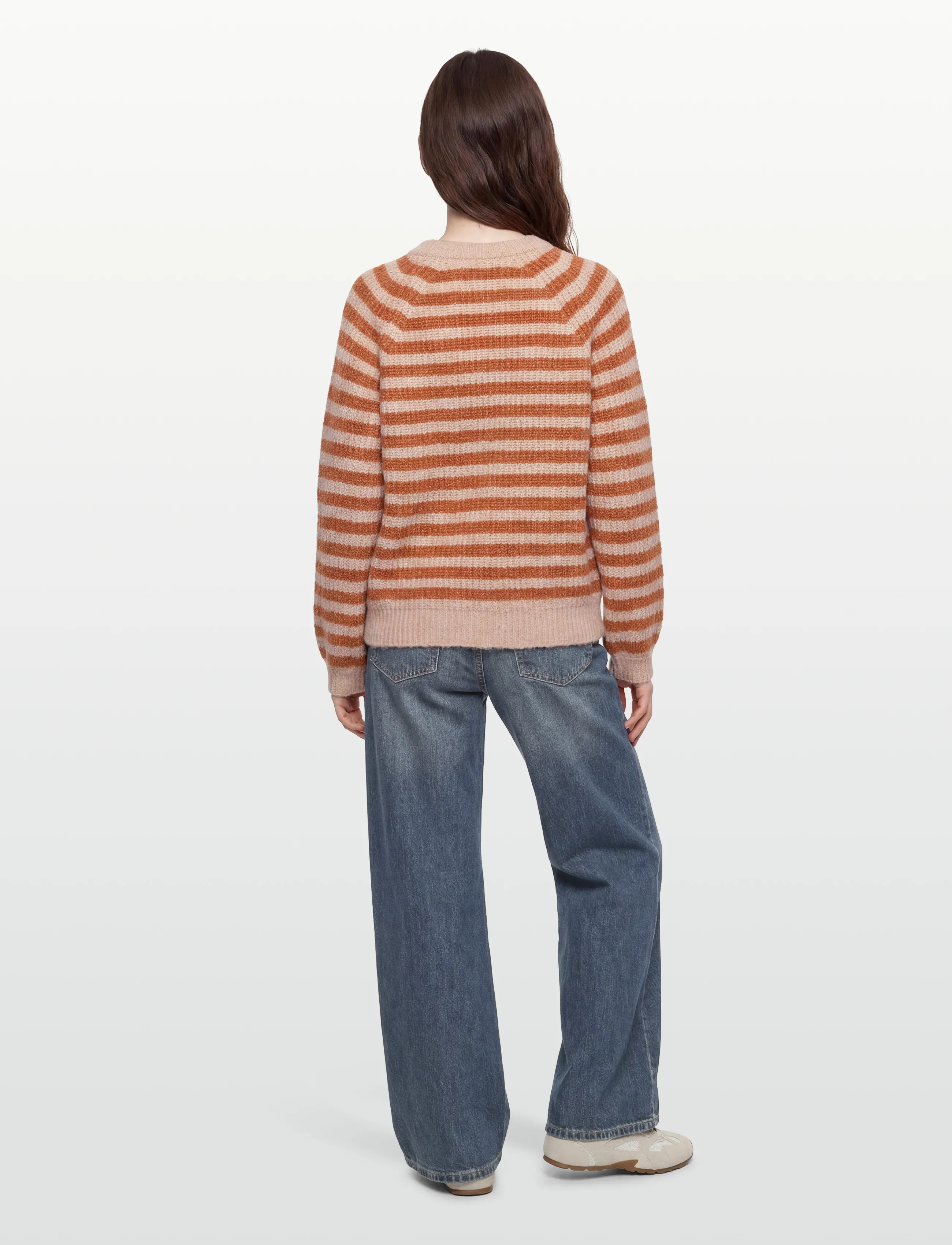 Lollys Laundry - BinaLL Knit Jumper LS - trøjer - rust - 4