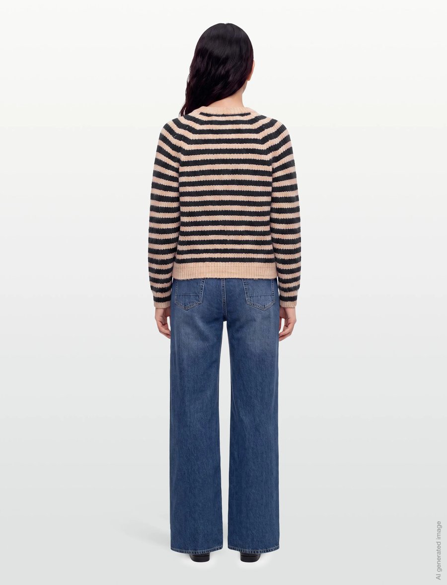 Lollys Laundry - NovaLl Cardigan LS - cardigans - dark blue - 4