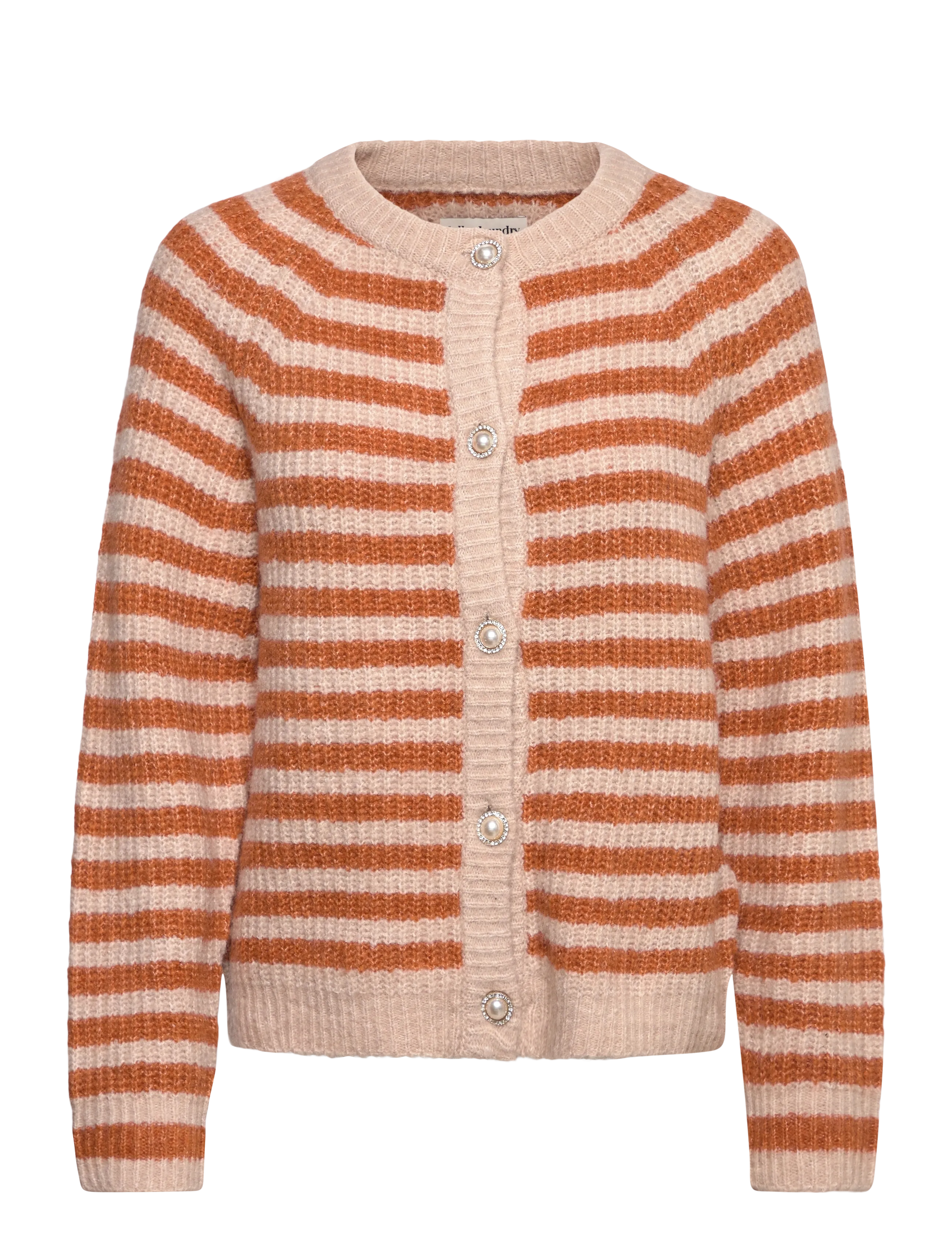 Lollys Laundry NovaLl Cardigan LS - Kläder - RUST / orange