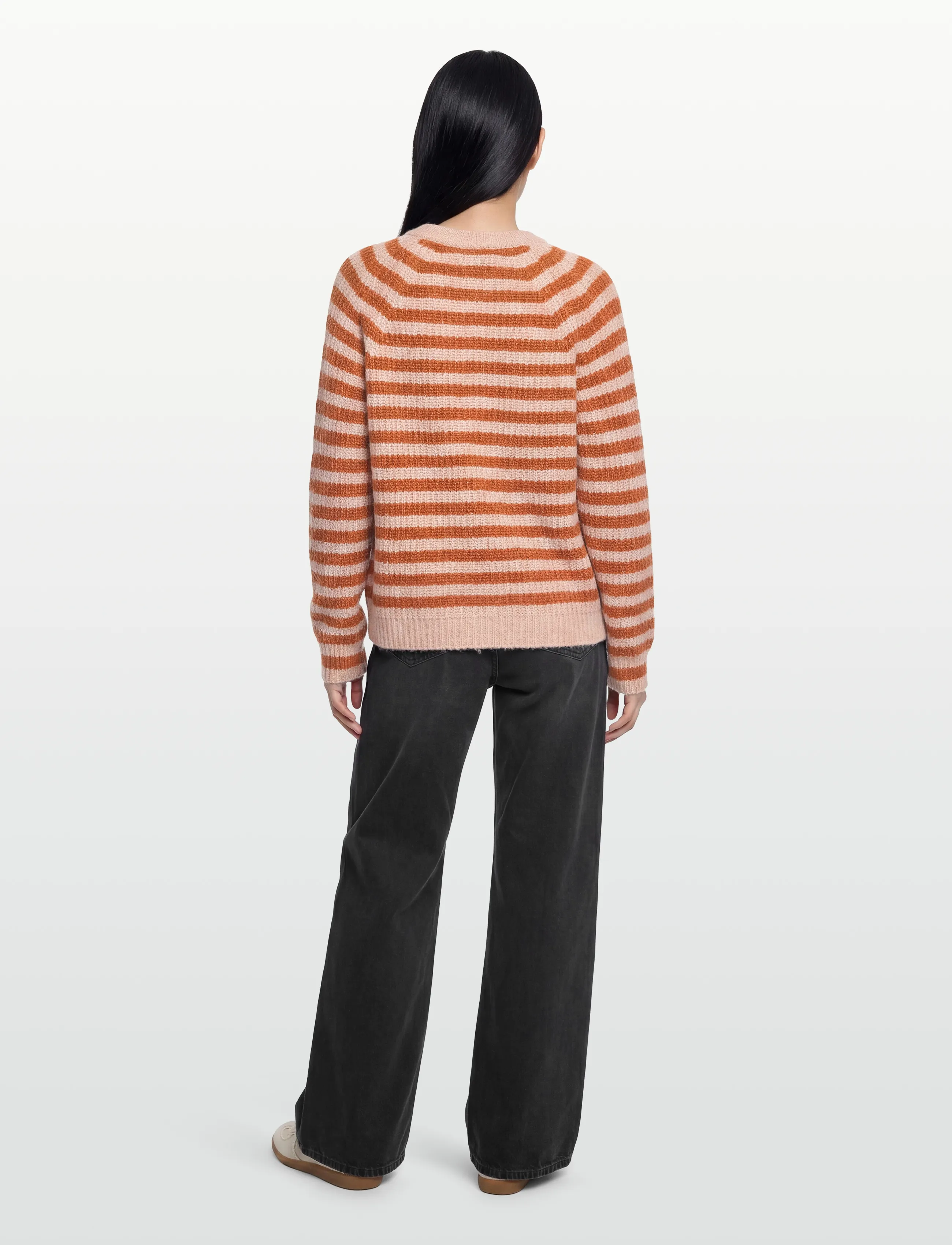 Lollys Laundry - NovaLl Cardigan LS - cardigans - rust - 4