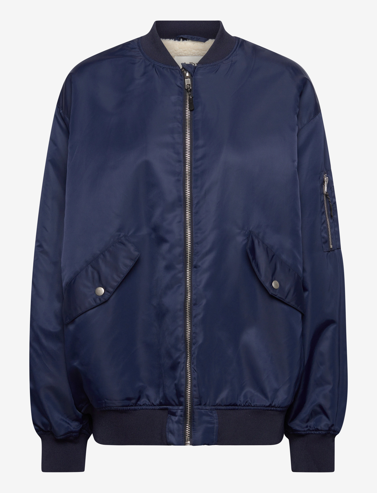 Lollys Laundry - LilaLL Bomber Jacket LS OS - kevadjoped - dark navy - 0