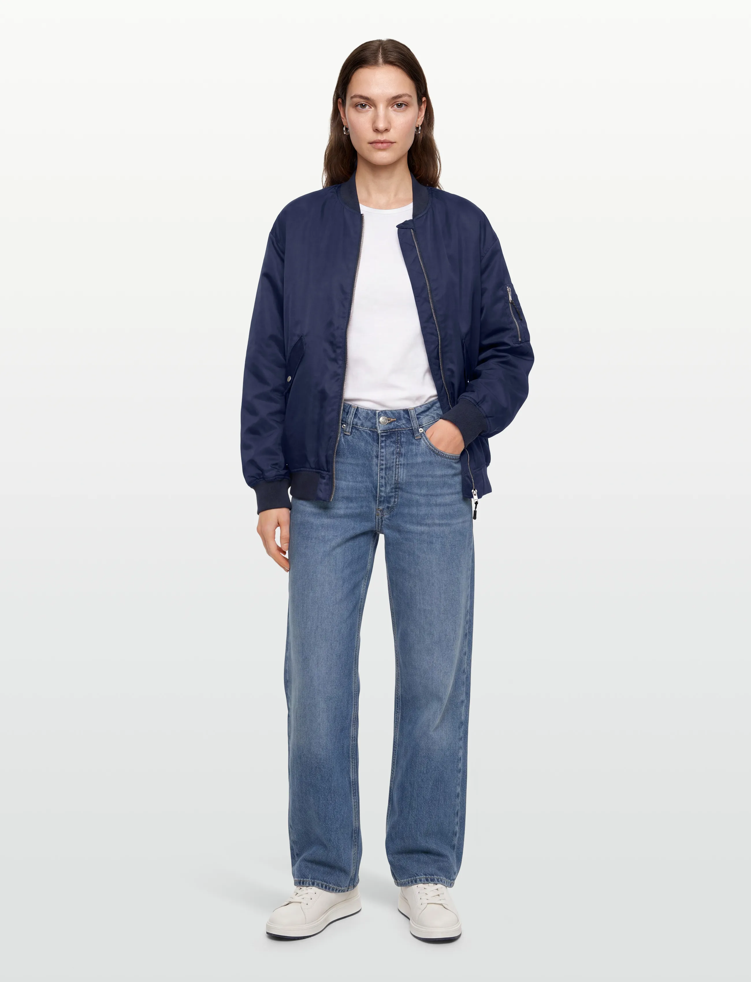 Lollys Laundry LilaLL Bomber Jacket LS OS - Jakker & Frakker - DARK NAVY / navy