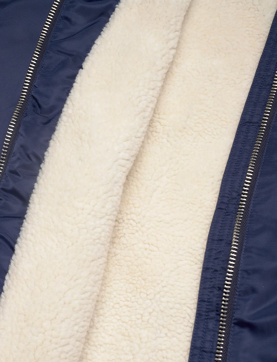 Lollys Laundry - LilaLL Bomber Jacket LS OS - vårjackor - dark navy - 4