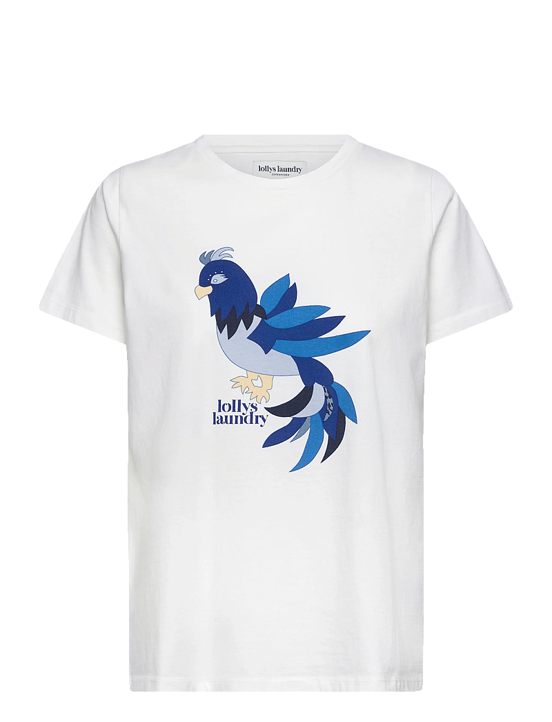 Lollys Laundry - RomaLL Tee SS. - t-paidat - white - 0