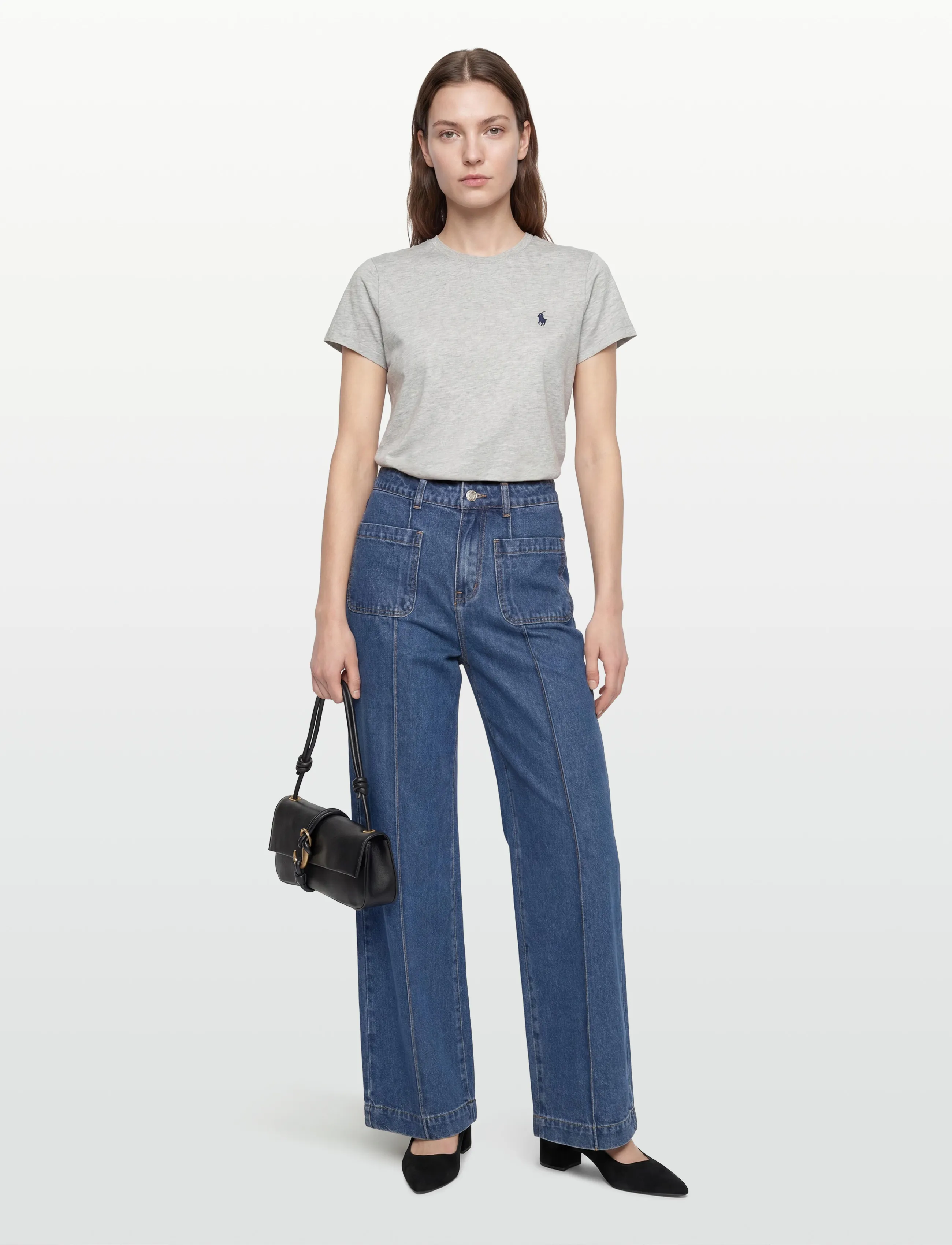 Lollys Laundry Ridall Jeans, XL, Blue, Jeans > Vidde, Dame