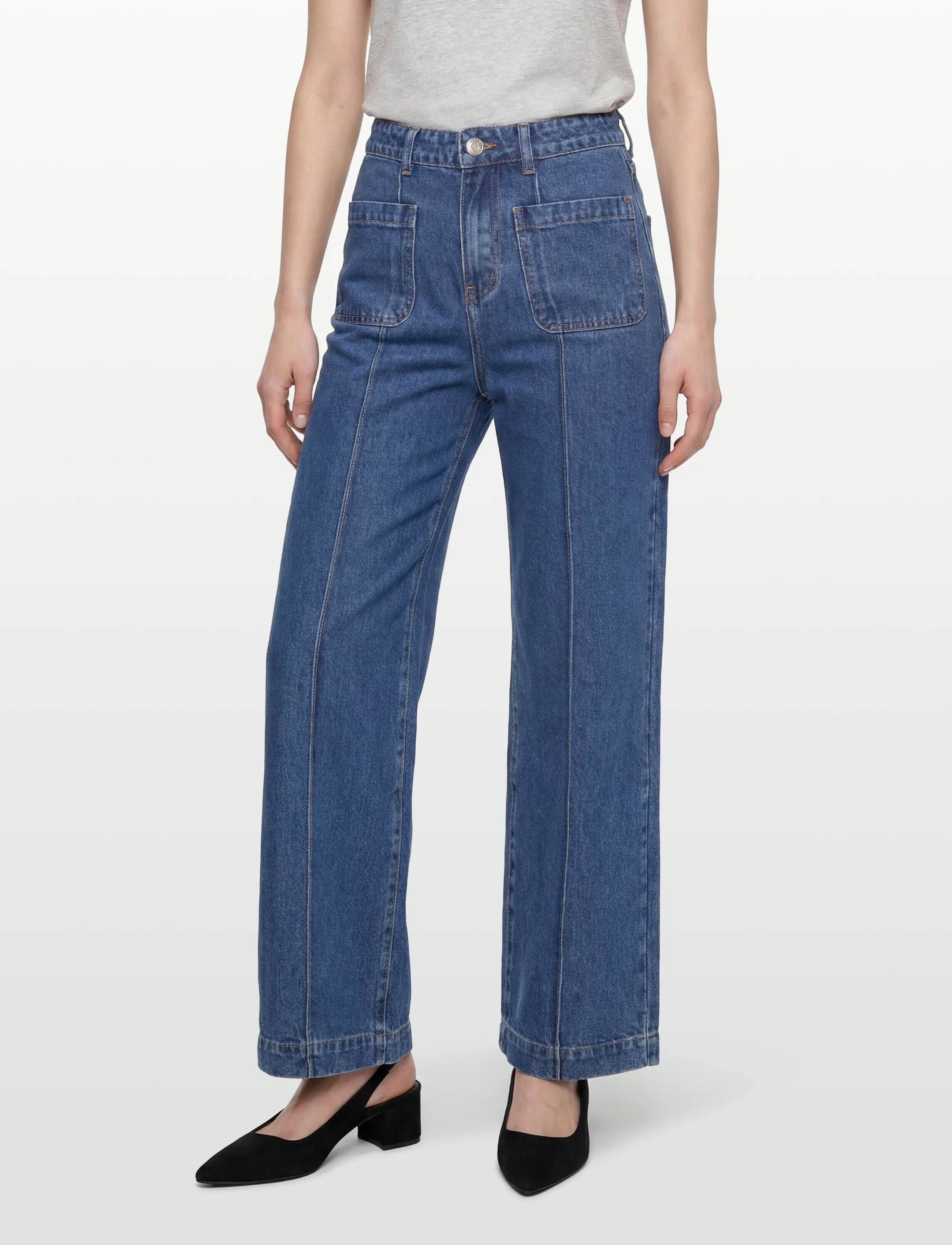 Lollys Laundry - RidaLL Jeans - wide leg jeans - blue - 3