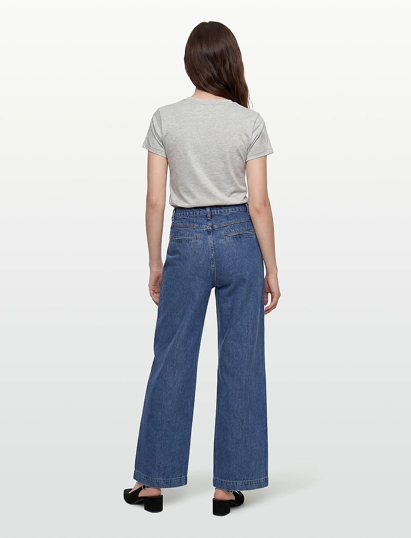 Lollys Laundry - RidaLL Jeans - hosen mit weitem bein - blue - 4
