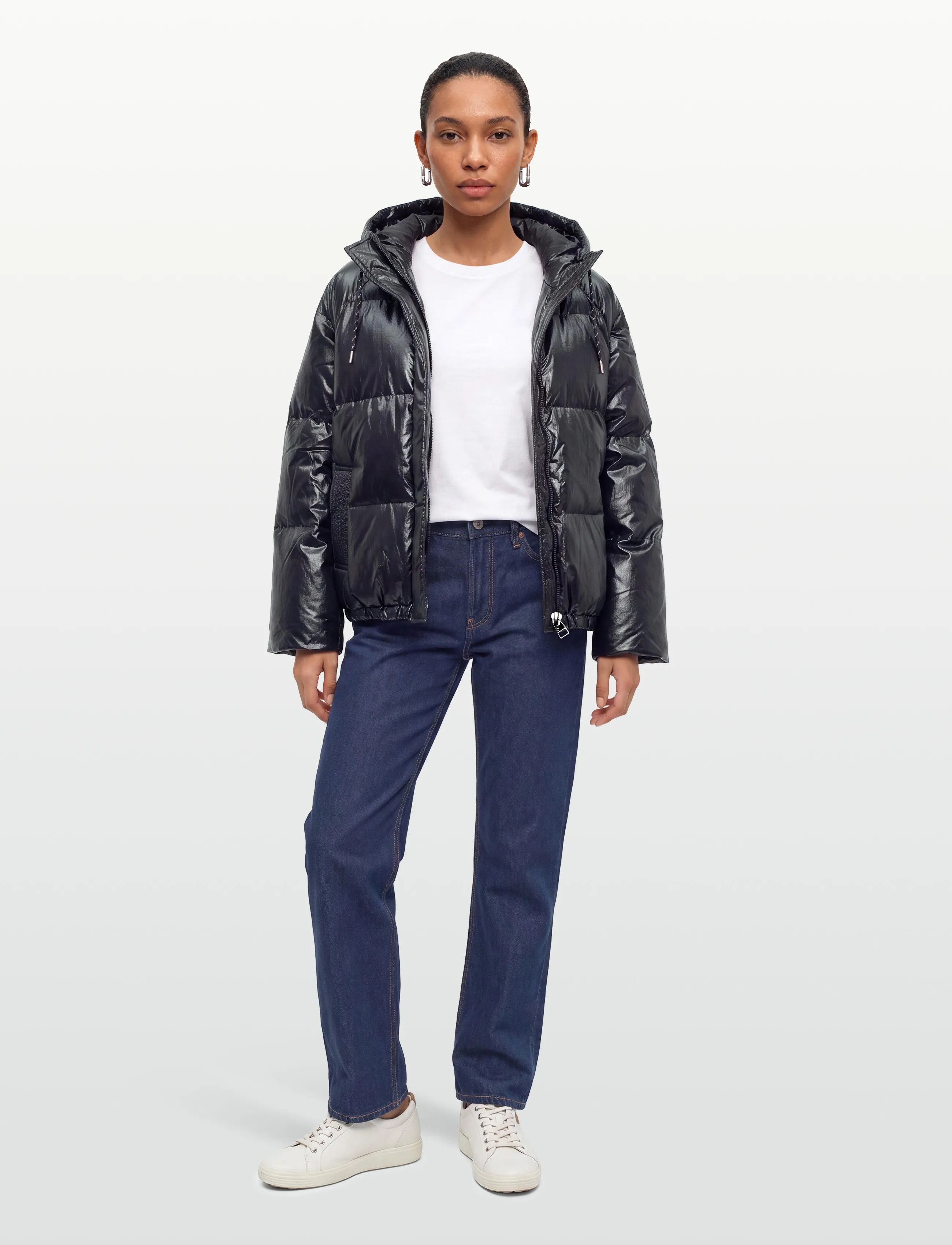 Lollys Laundry Shelbyll Jacket, L, Jackets, Schwarz - Padded Frauen