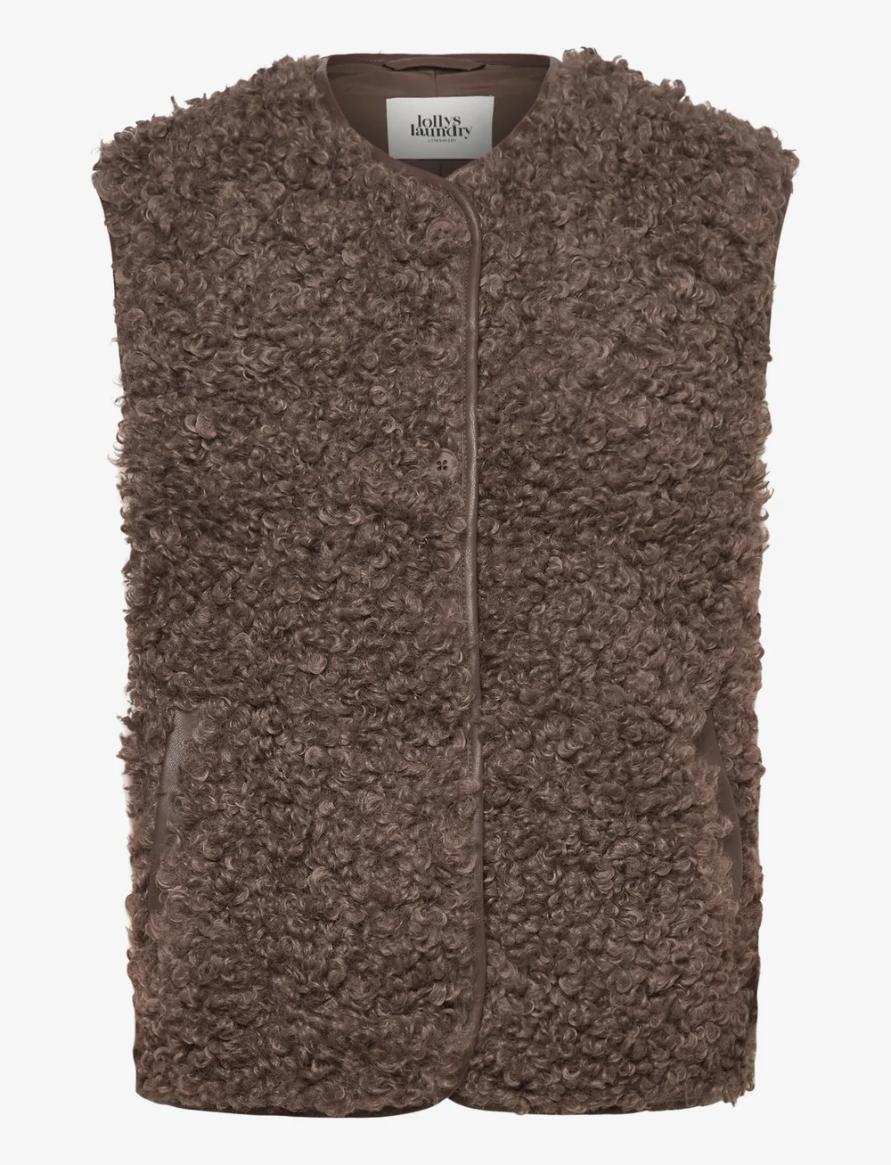 Lollys Laundry - VadaLL Vest SL - herbstjacken - dark mokka - 0