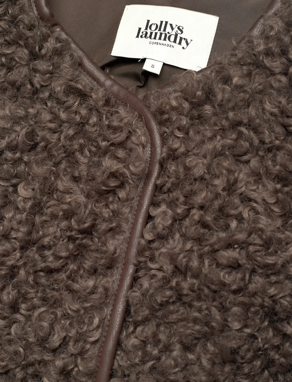 Lollys Laundry - VadaLL Vest SL - höstjackor - dark mokka - 2