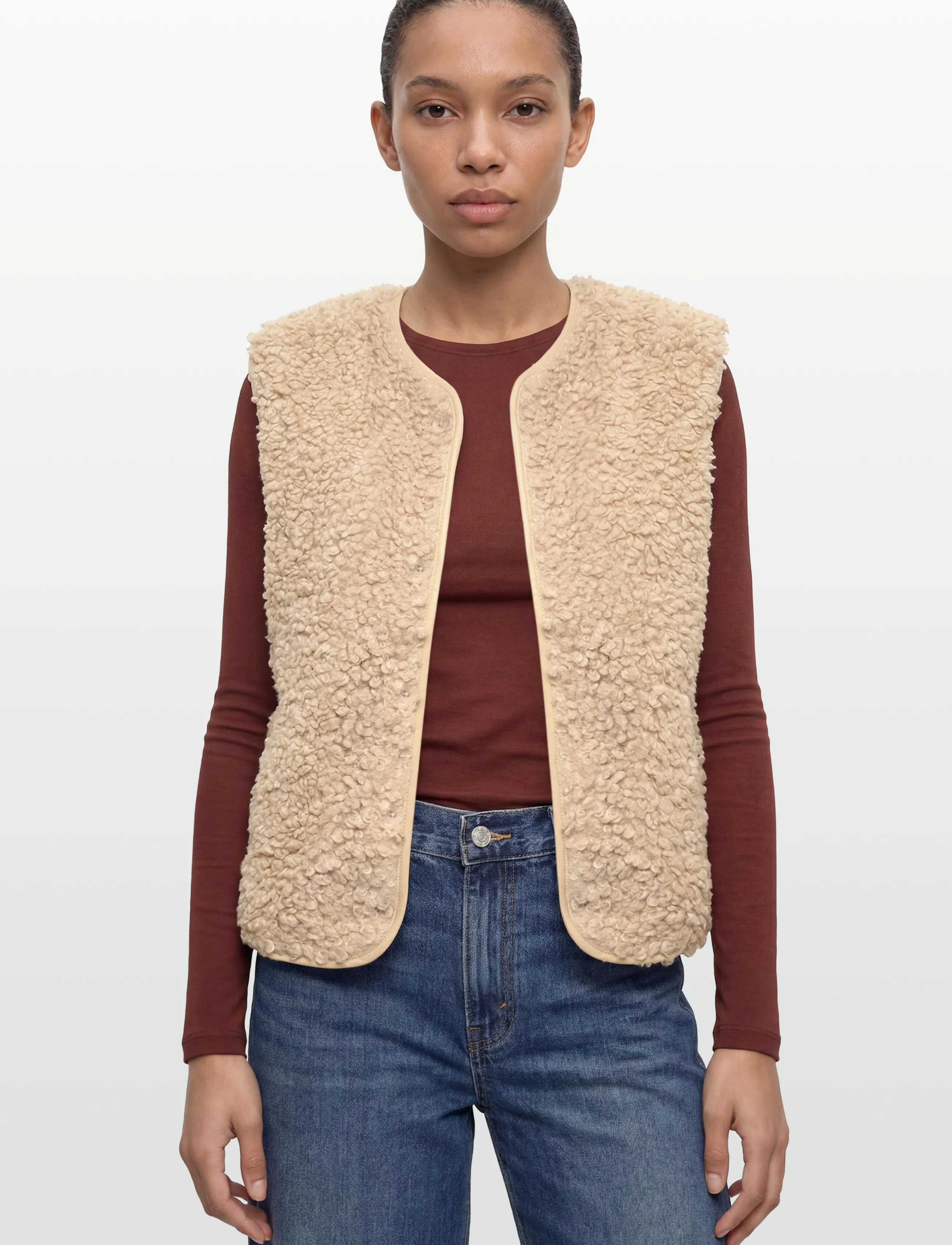 Lollys Laundry Vadall Vest Sl västar dam – bild 2