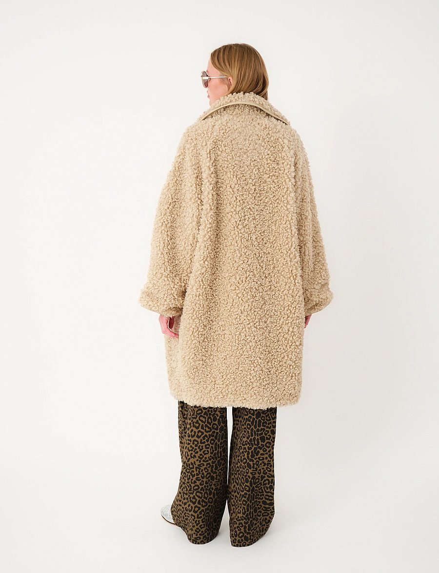 Lollys Laundry - DooLL Jacket LS - imitatiebont jassen - sand - 3