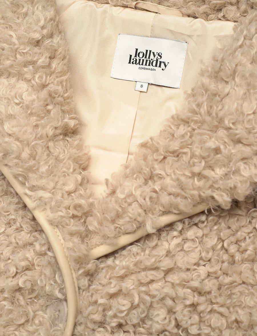 Lollys Laundry - DooLL Jacket LS - imitatiebont jassen - sand - 5