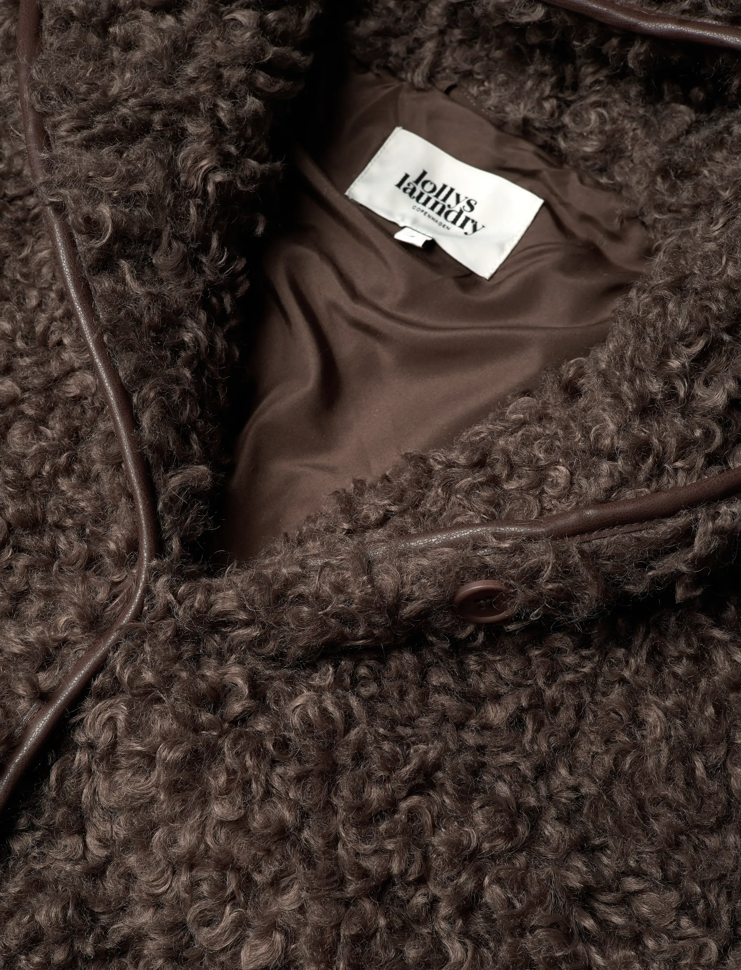 Lollys Laundry - WanLL Jacket LS - yttertøy - dark mokka - 2