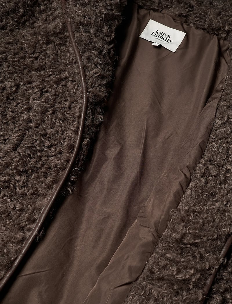 Lollys Laundry - WanLL Jacket LS - léttir jakkar - dark mokka - 4