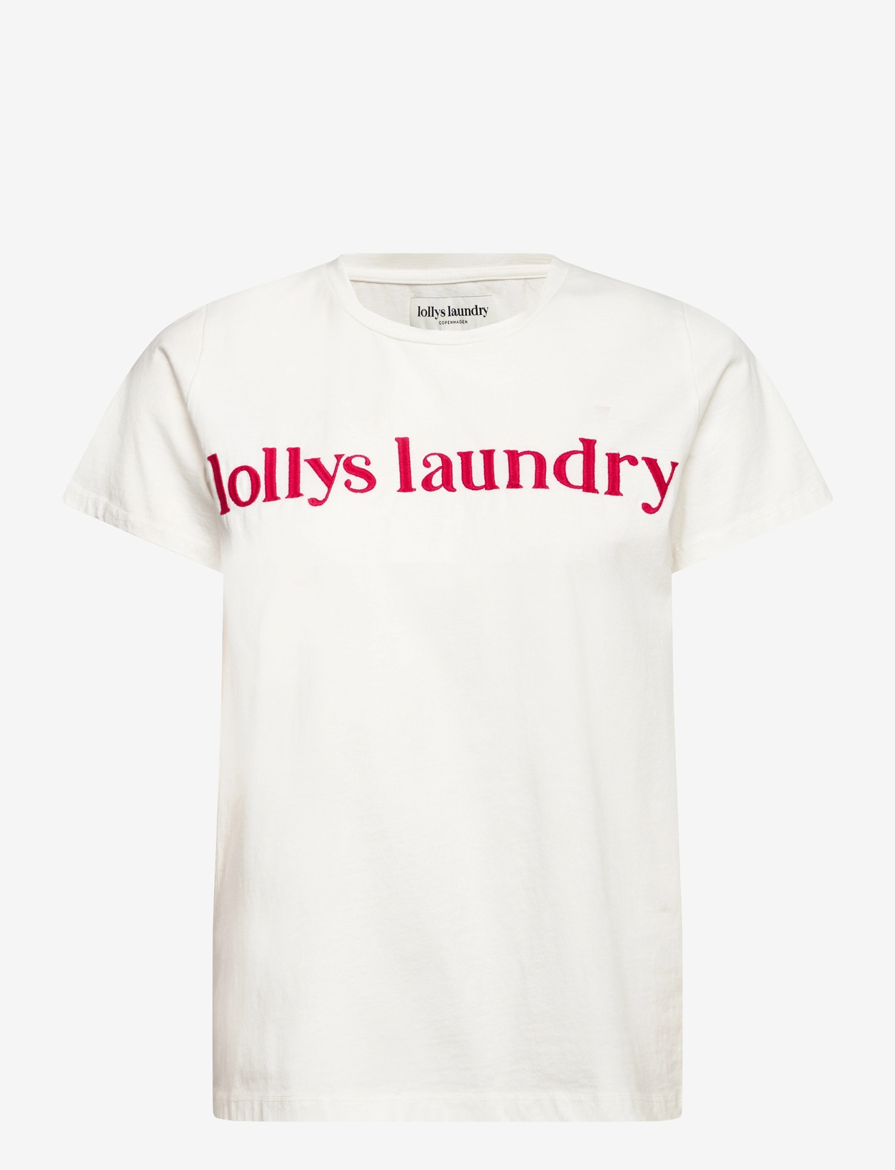 Lollys Laundry - RomaLL Lollys Tee SS - t-shirts - white - 0