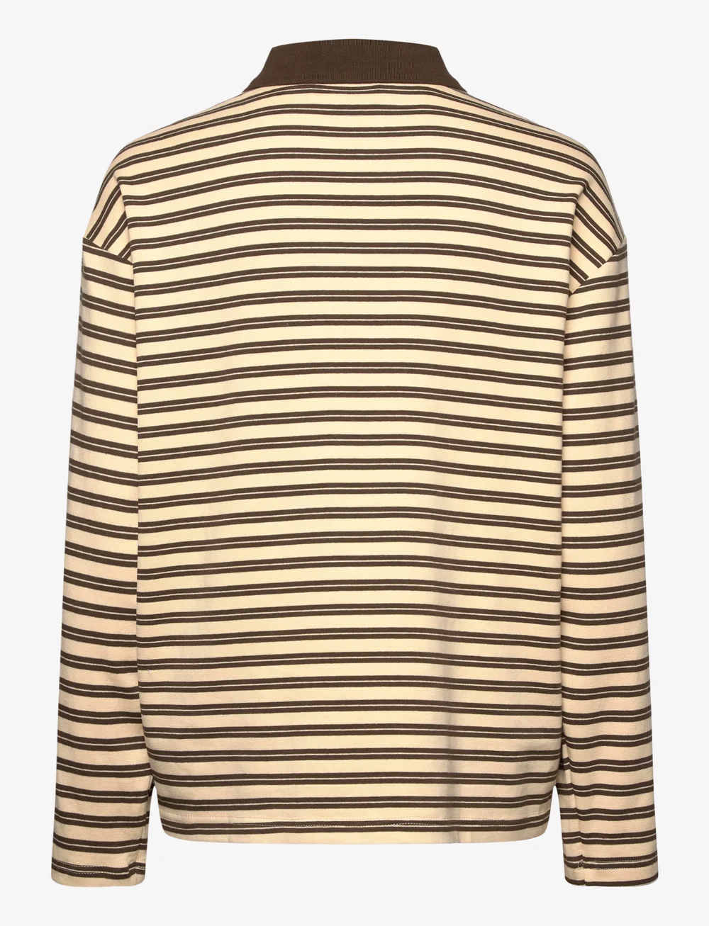 Lollys Laundry - MobyLL Polo LS - poloshirts - dark mokka - 1