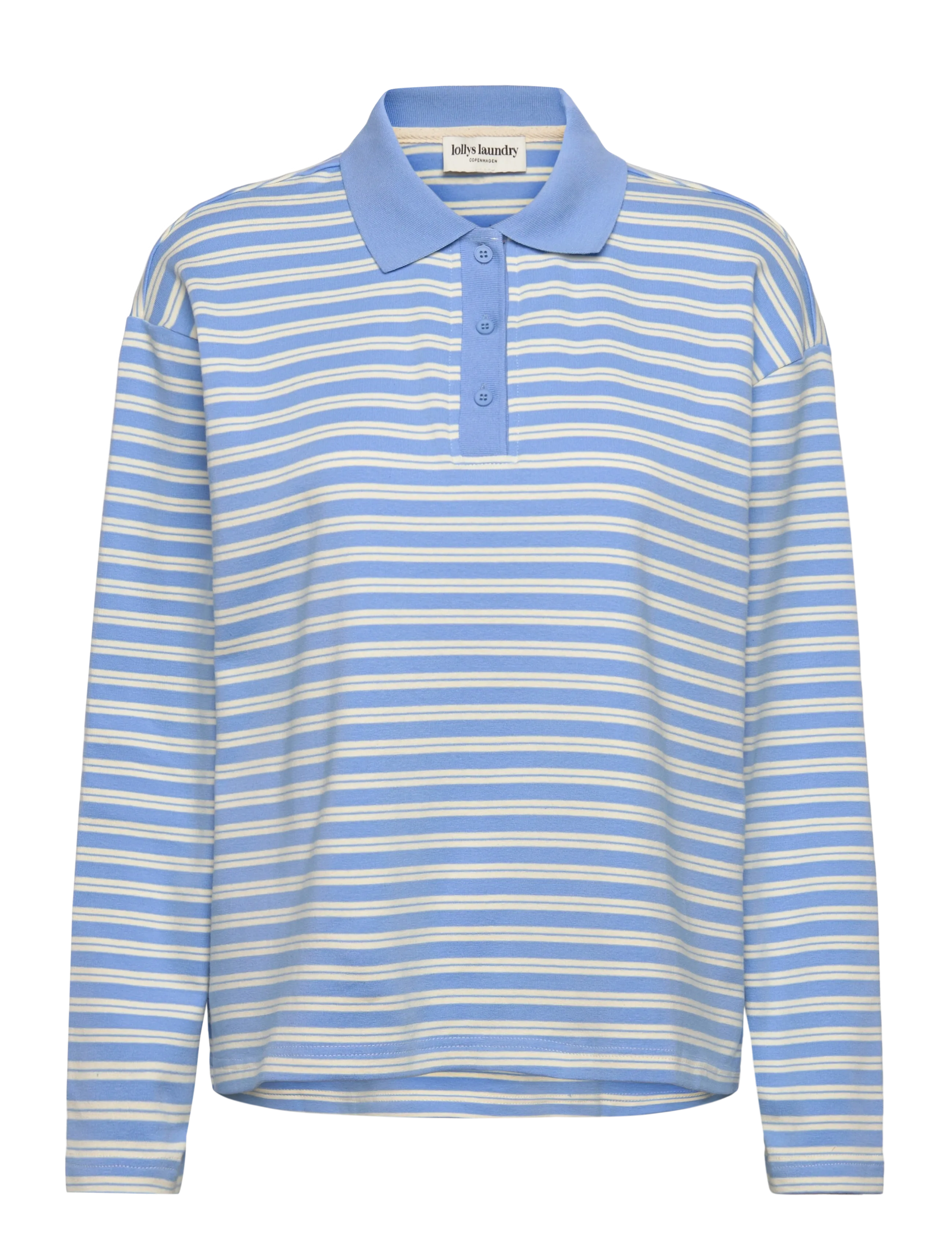 MobyLL Polo LS - LIGHT BLUE