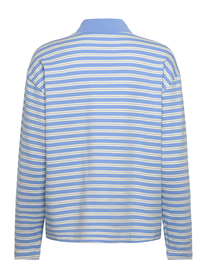 Lollys Laundry - MobyLL Polo LS - pikkade varrukatega alussärgid - light blue - 1