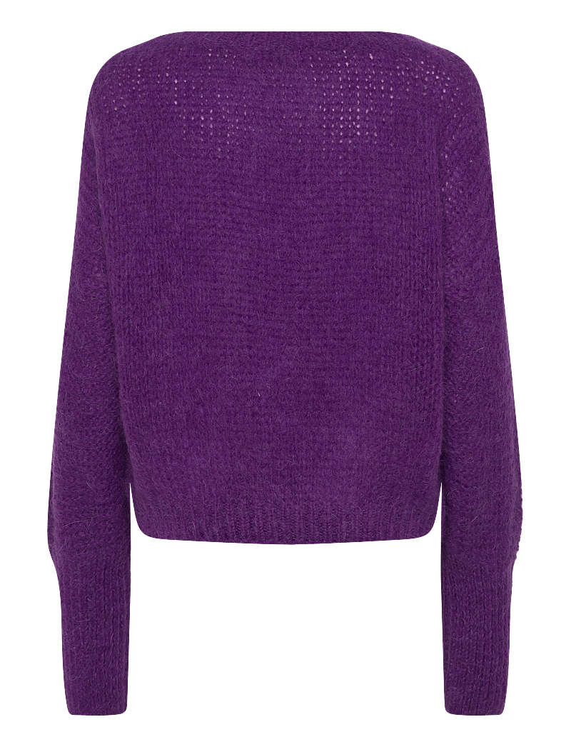 Lollys Laundry - IsoldeLL Knit Jumper LS - pullover - dark lavender - 1