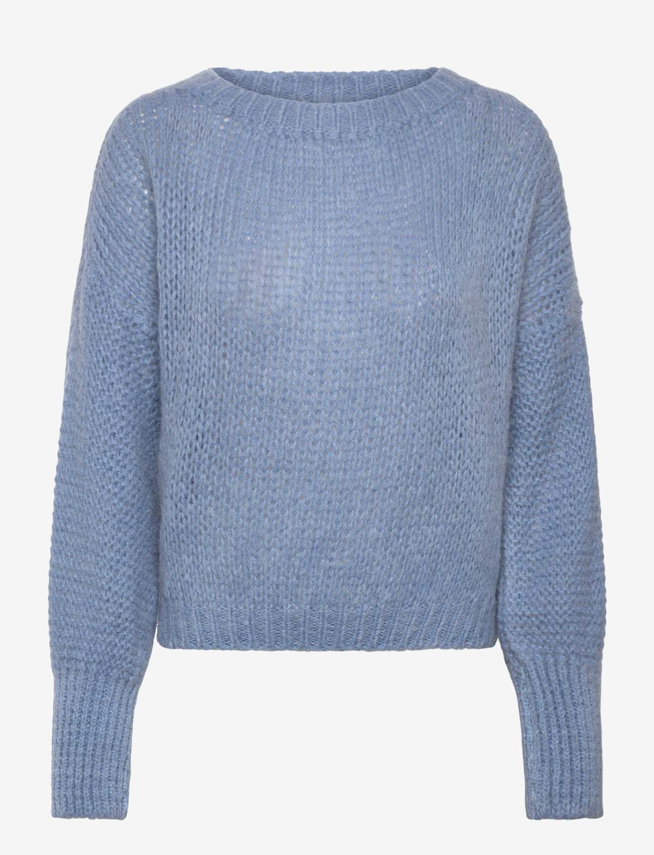 Lollys Laundry - IsoldeLL Knit Jumper LS - striktrøjer - light blue - 0