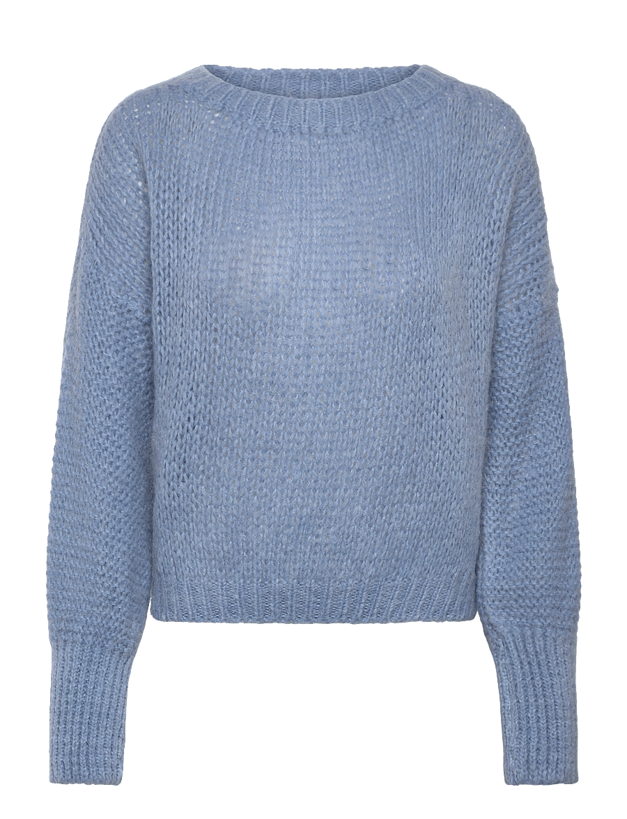 Lollys Laundry - IsoldeLL Knit Jumper LS - pullover - light blue - 0