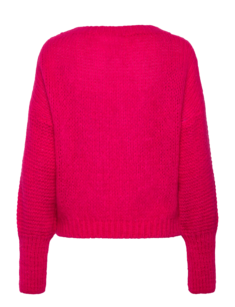 Lollys Laundry - IsoldeLL Knit Jumper LS - pullover - neon pink - 1