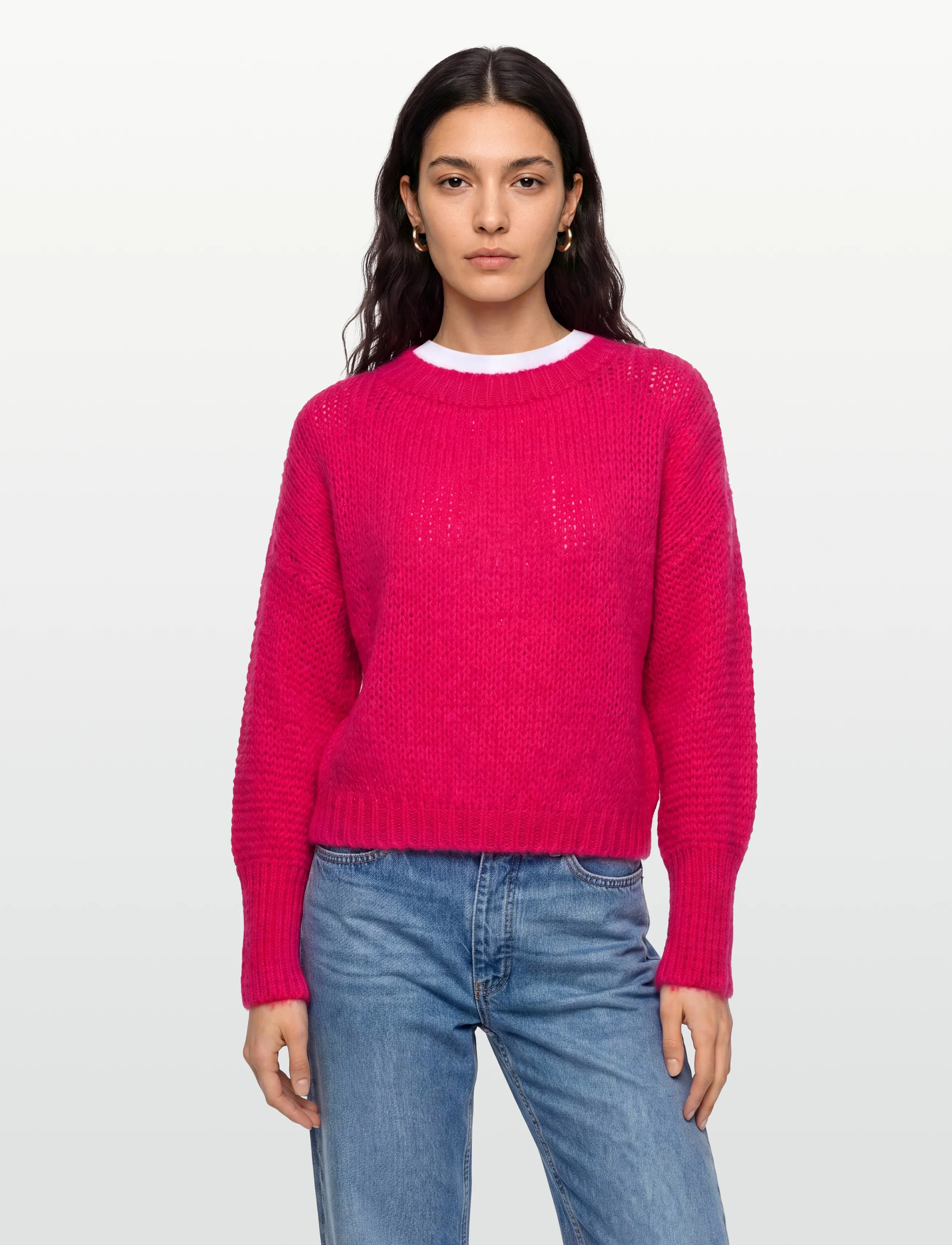 Lollys Laundry - IsoldeLL Knit Jumper LS - pullover - neon pink - 3