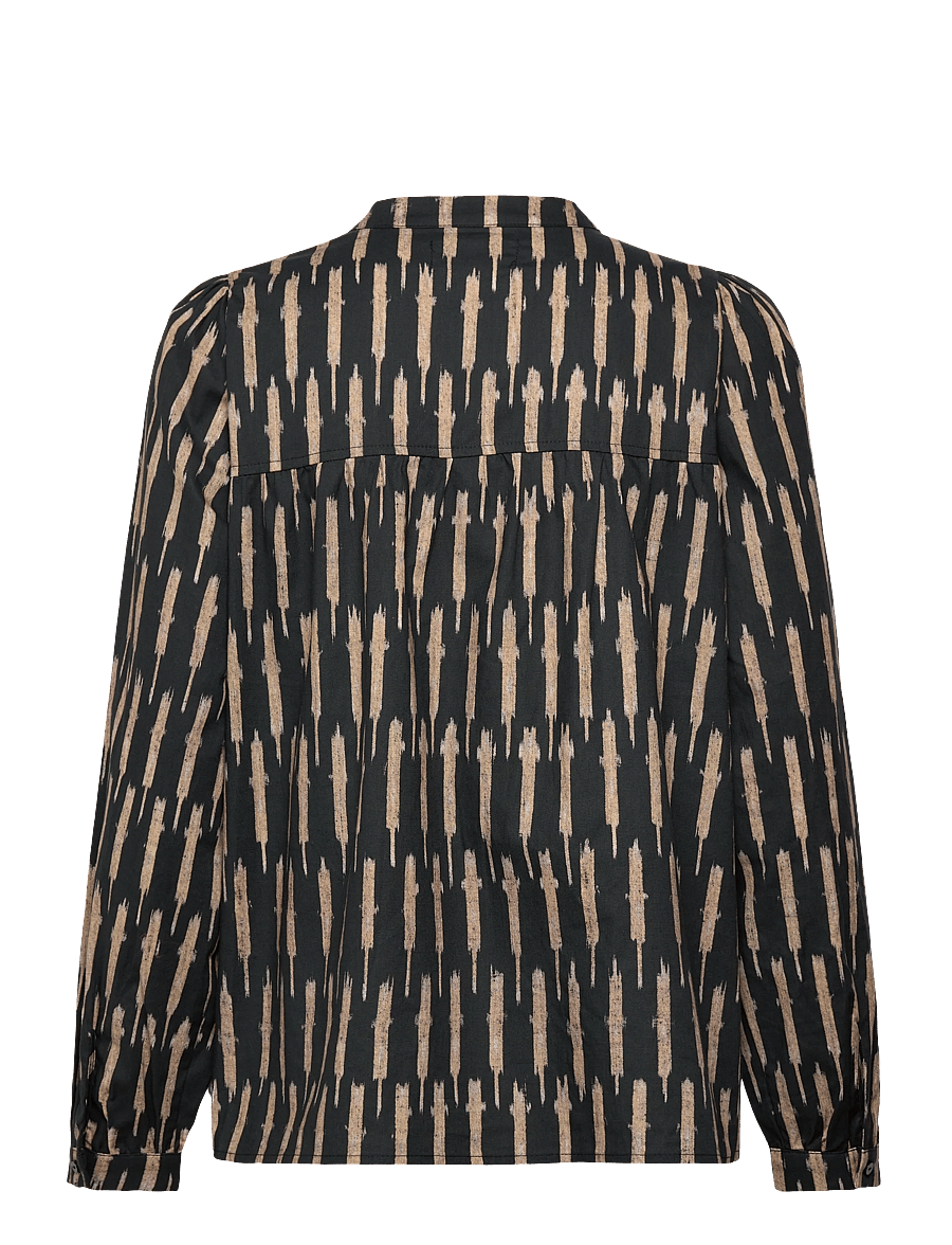 Lollys Laundry - NickyLL Shirt LS - pikkade varrukatega särgid - black - 1
