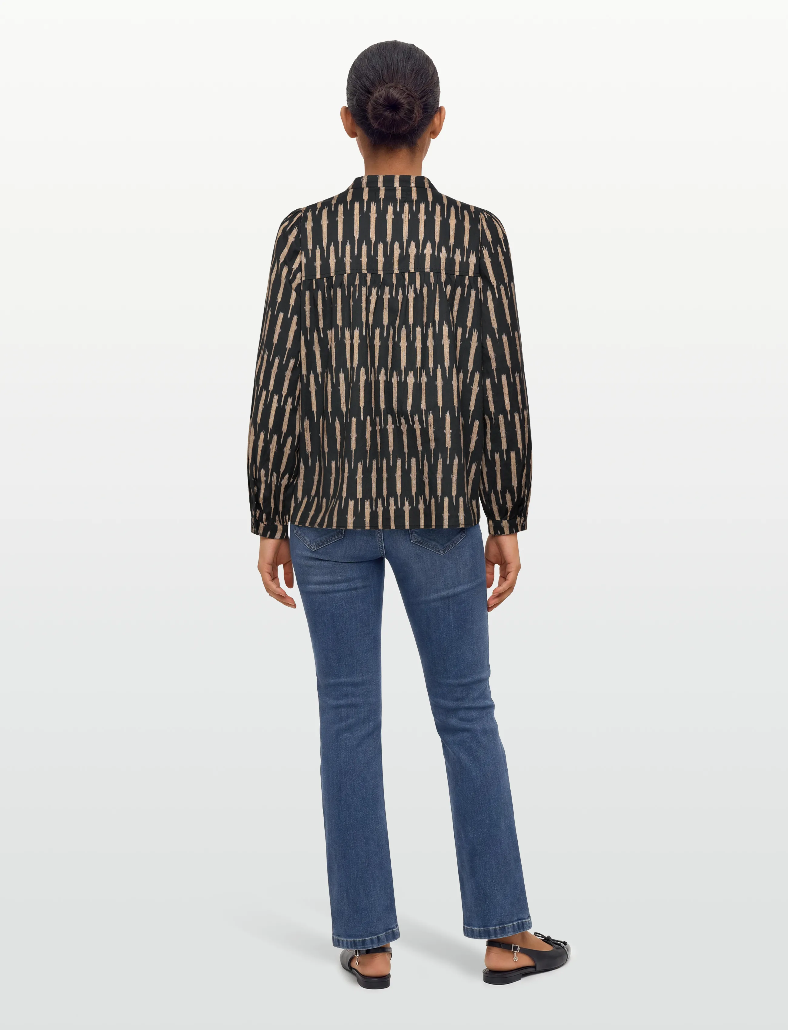 Lollys Laundry - NickyLL Shirt LS - langärmlige blusen - black - 4