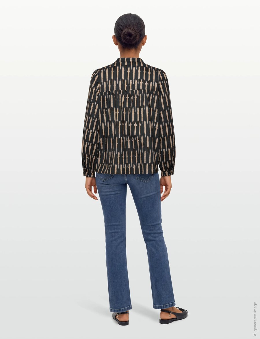 Lollys Laundry - NickyLL Shirt LS - pikkade varrukatega särgid - black - 4