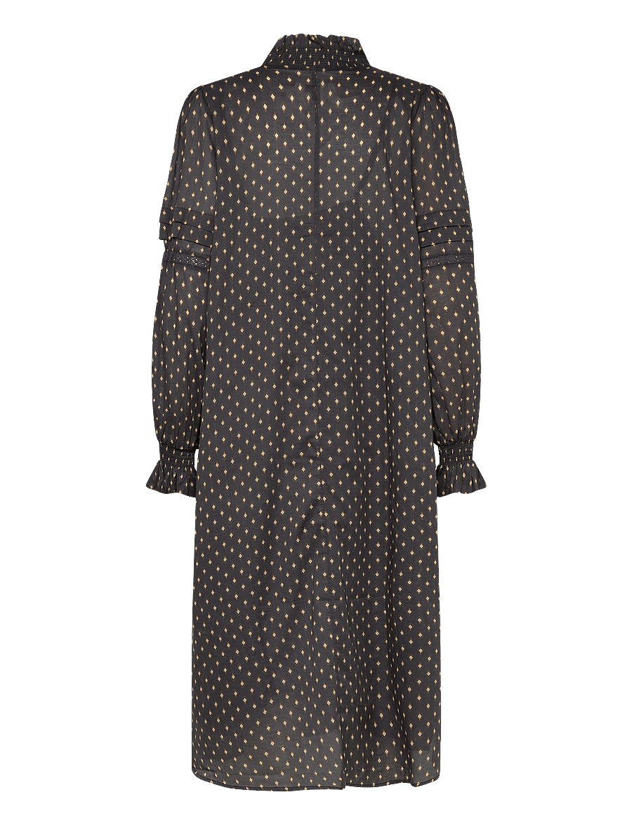 Lollys Laundry - SagiLL Maxi Dress LS - maxiklänningar - dark blue - 1