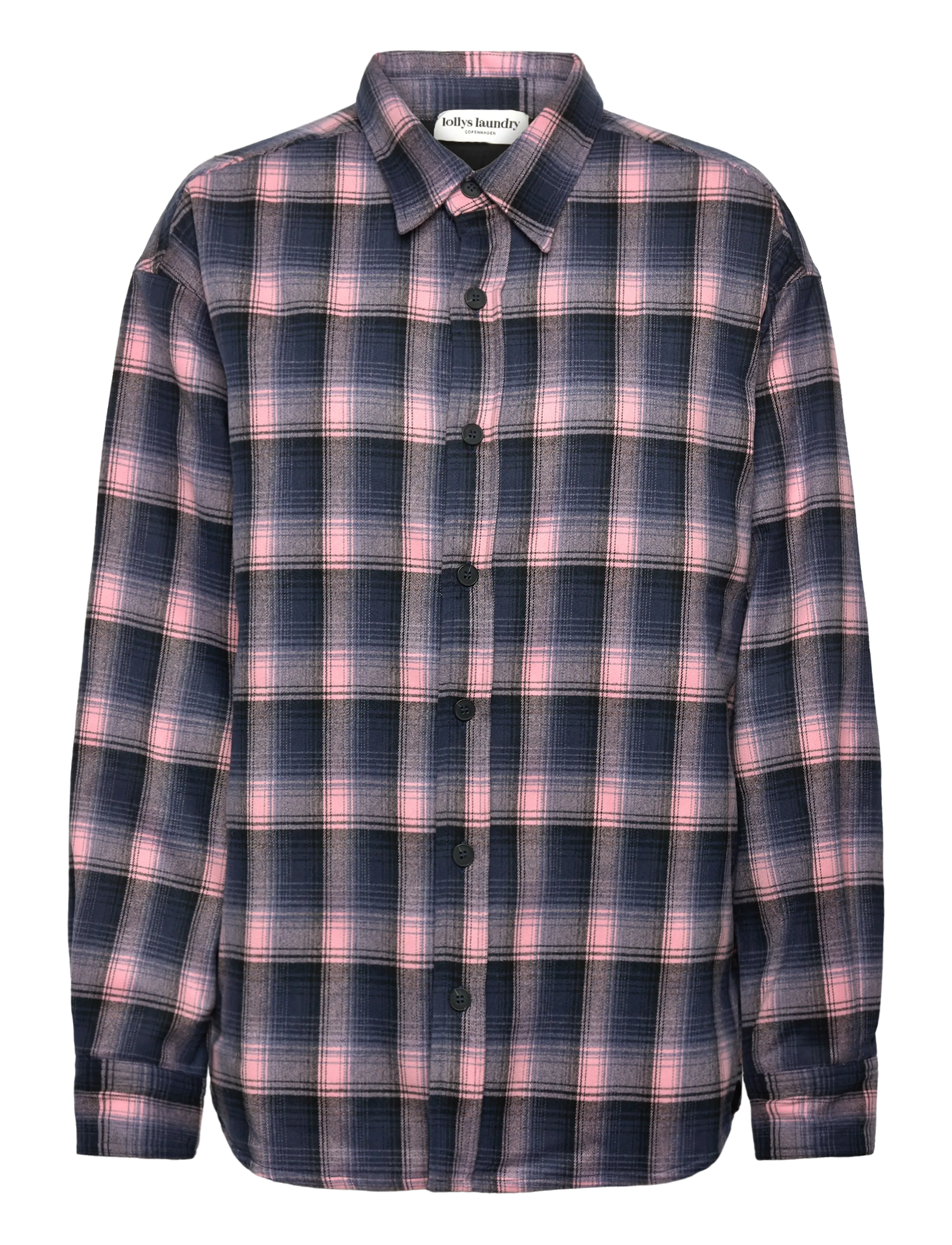 Lollys Laundry SigneLL Overshirt LS - Tøj - LIGHT PINK / pink/rose