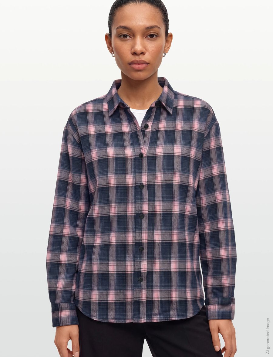 Lollys Laundry - SigneLL Overshirt LS - overshirts - light pink - 3