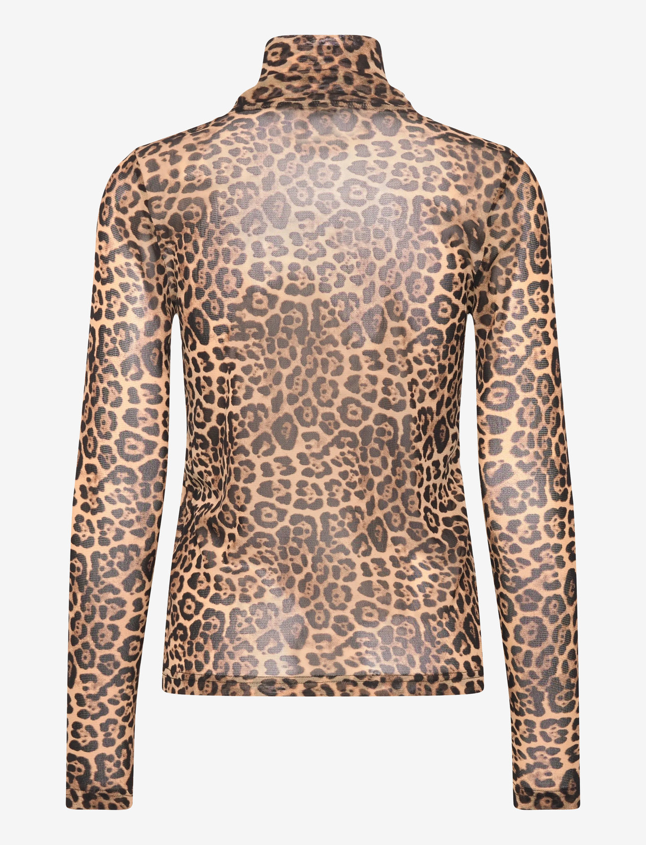 Lollys Laundry - OrieLL High Neck Blouse LS - leopard print - 1