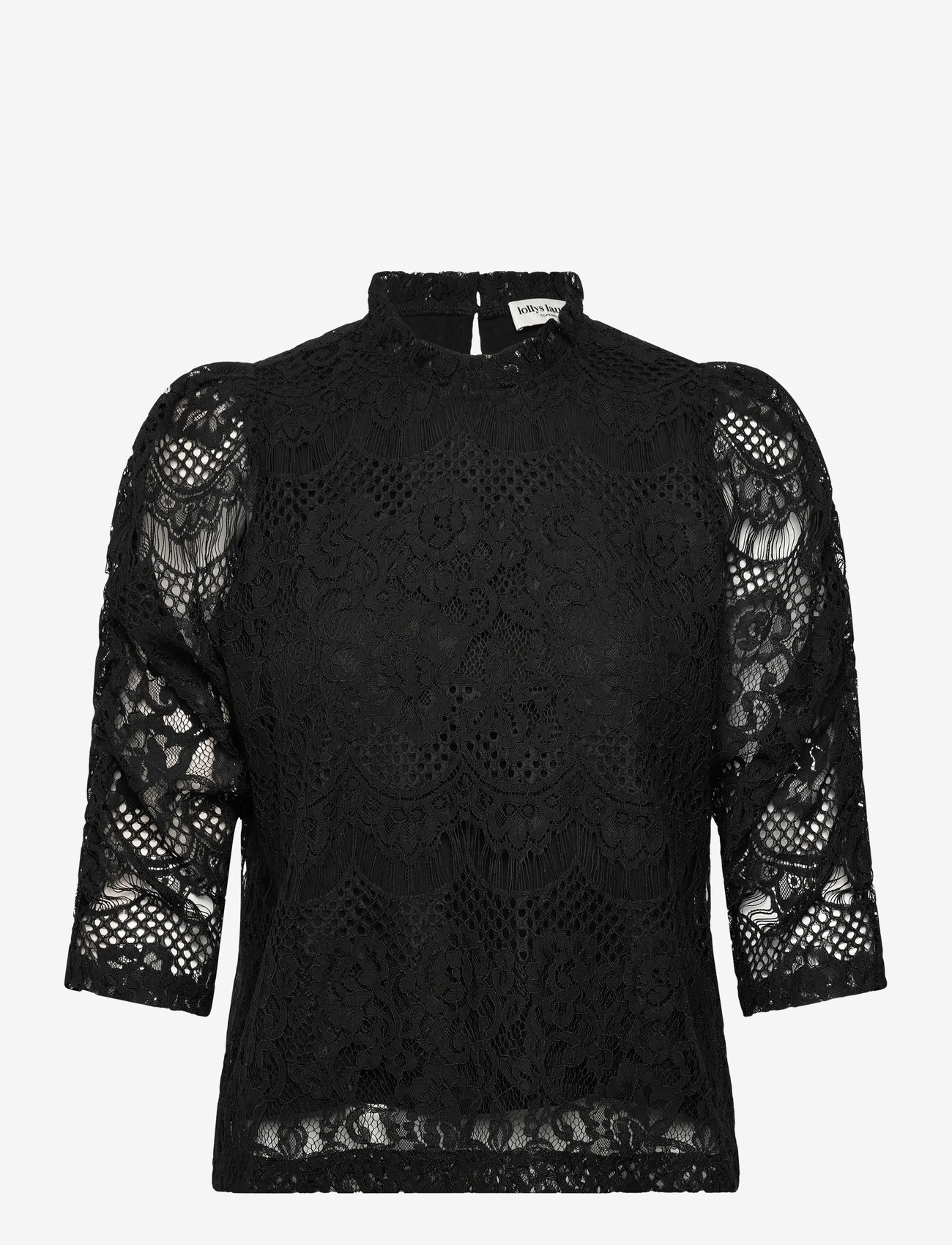 Lollys Laundry - LilouLL Blouse 3/4 - pikkade varrukatega pluusid - black - 0