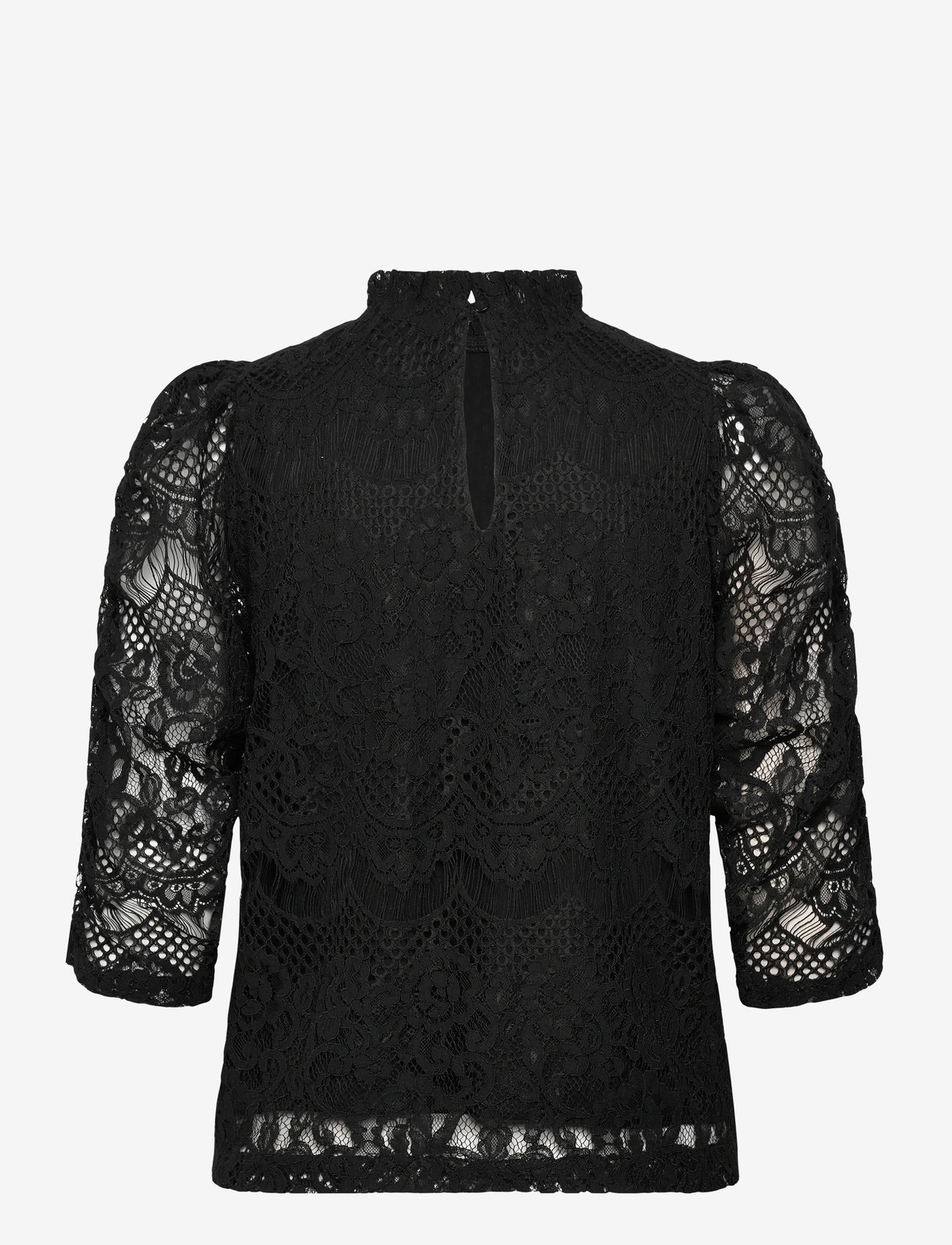 Lollys Laundry - LilouLL Blouse 3/4 - pikkade varrukatega pluusid - black - 1