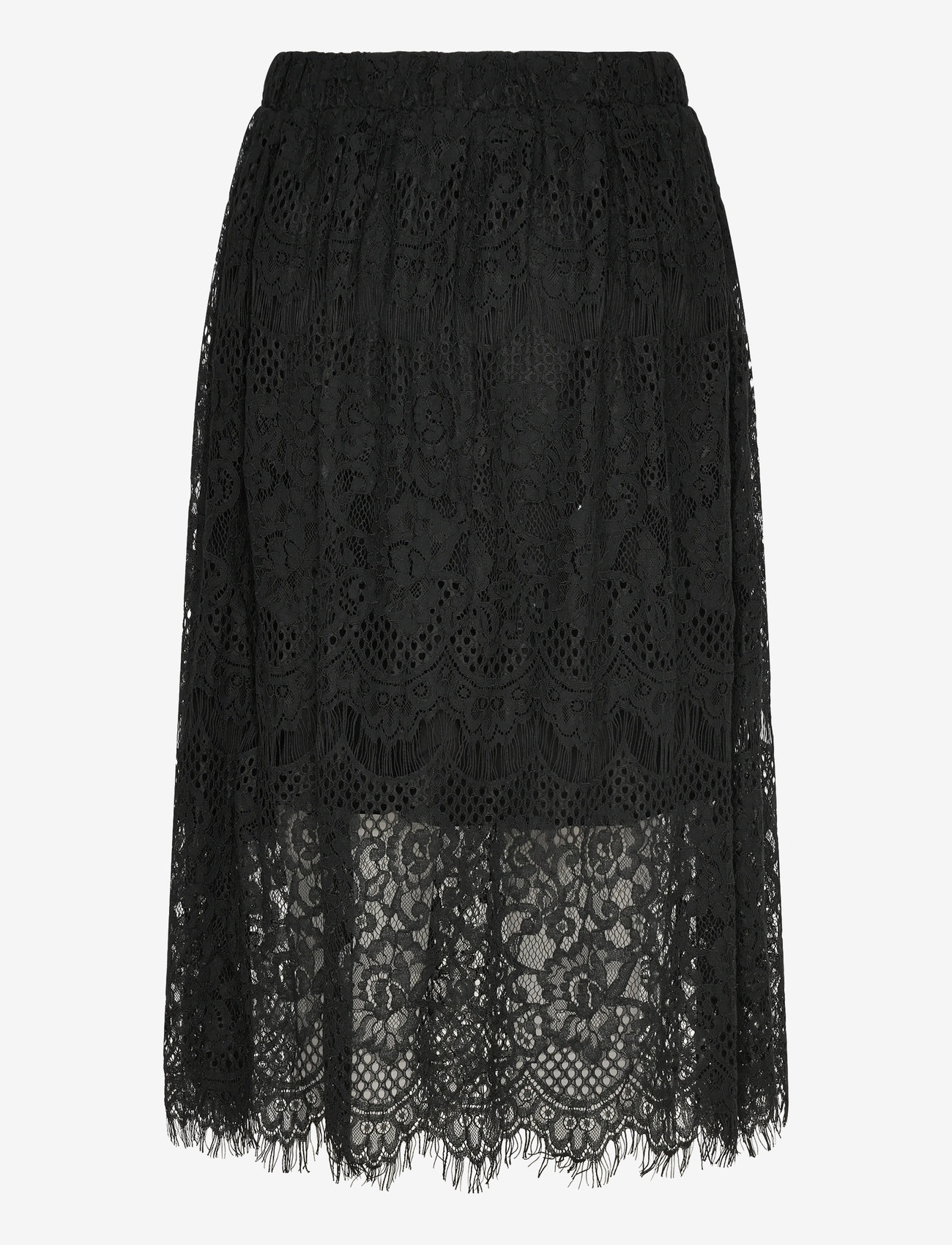 Lollys Laundry - EverLL Short Skirt - midi nederdele - black - 1
