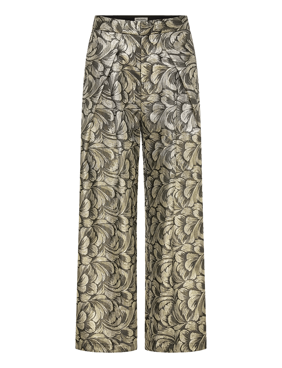 Lollys Laundry - ZolaLL Pants - hosen mit weitem bein - silver - 0