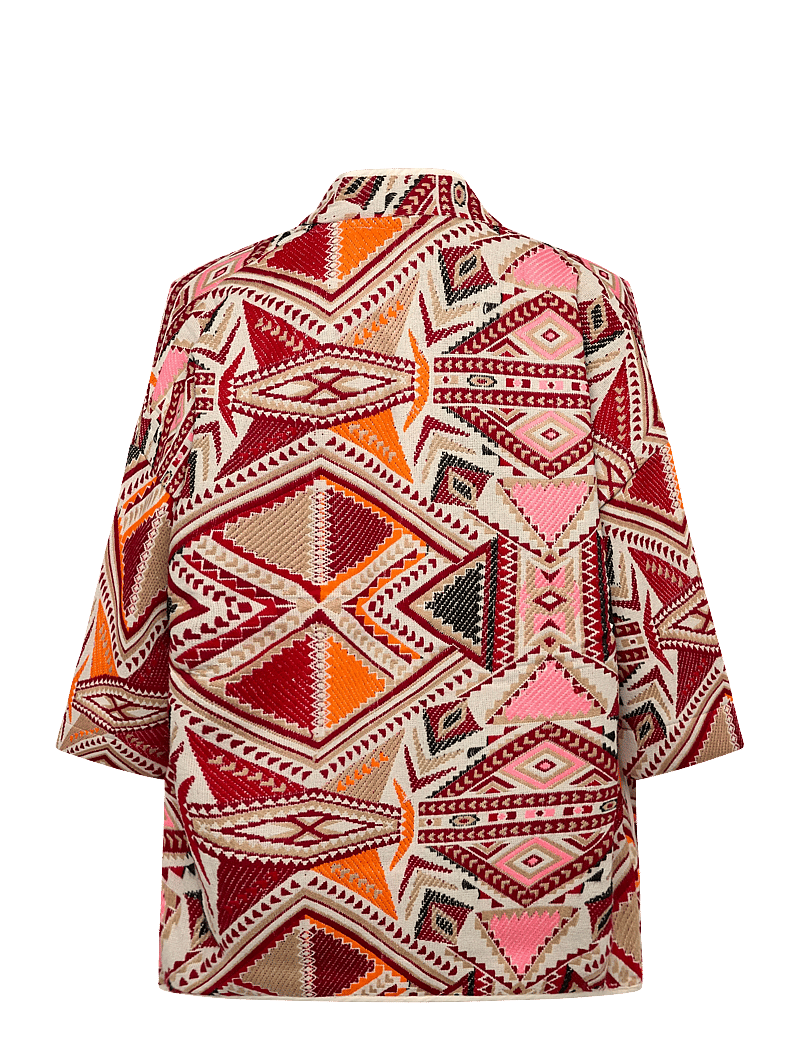 Lollys Laundry - Lulu LL Jacket 3/4 - kevättakit - red - 1
